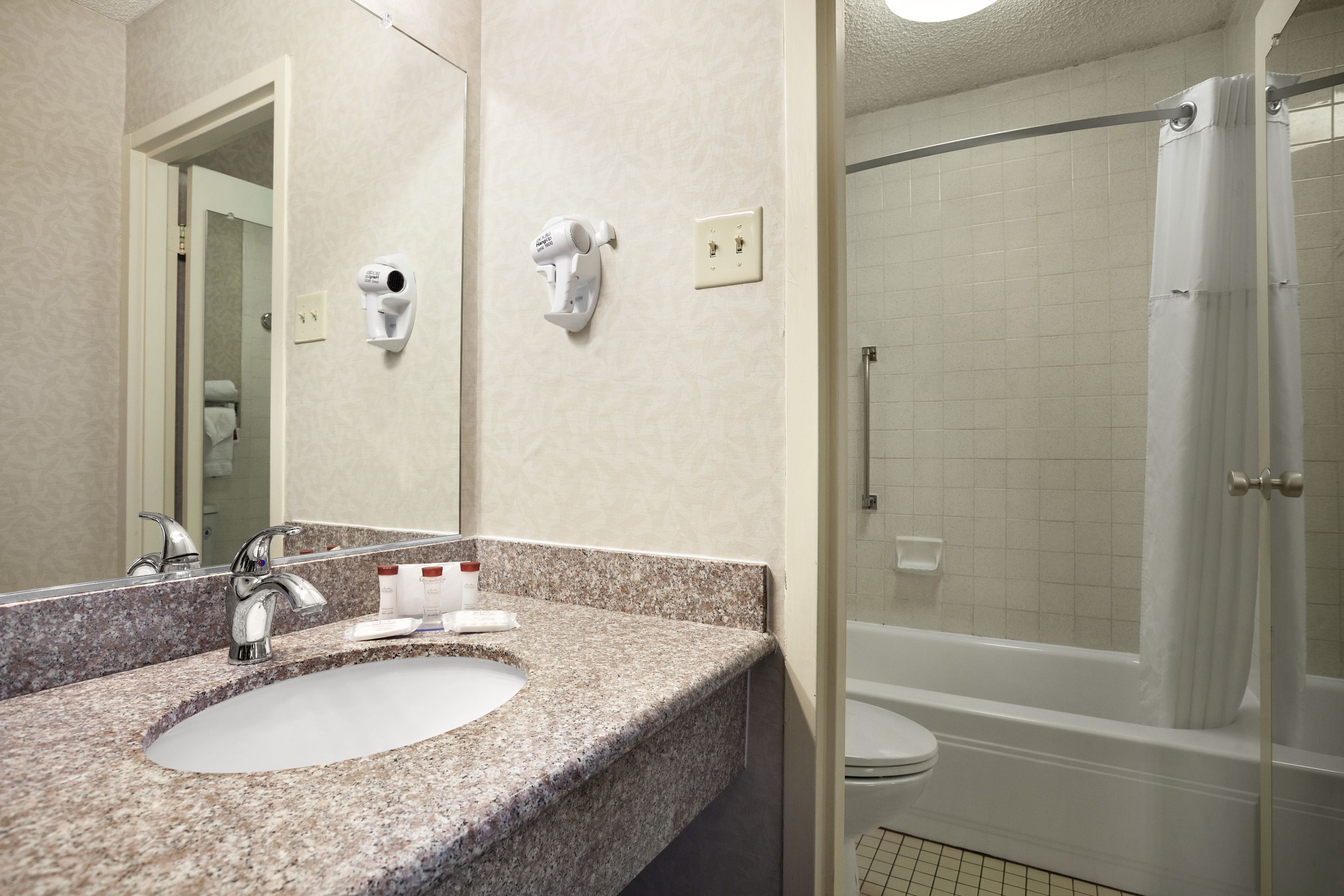 Guest room at the Ramada by Wyndham Sunnyvale/Silicon Valley in Sunnyvale, California
