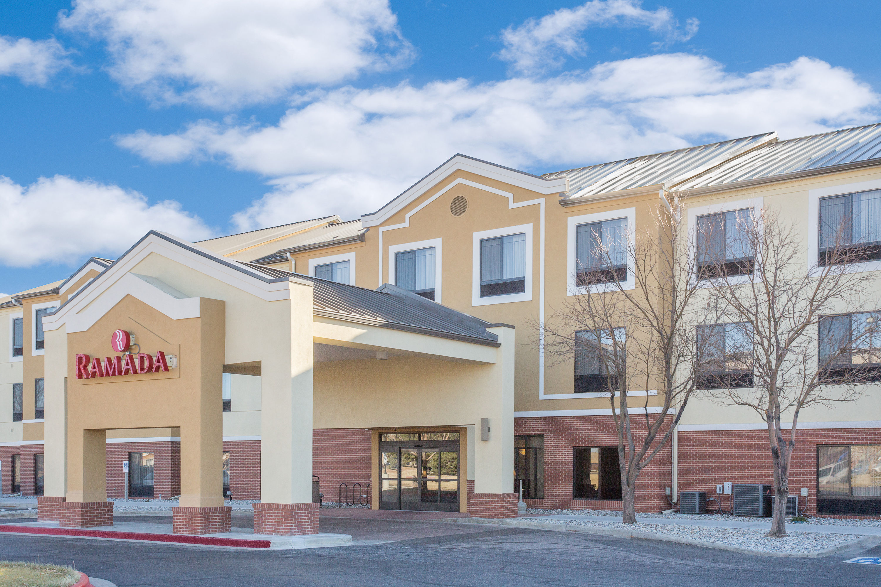 Exterior Day Image of Ramada by Wyndham Denver International Airport hotel in Denver, Colorado
