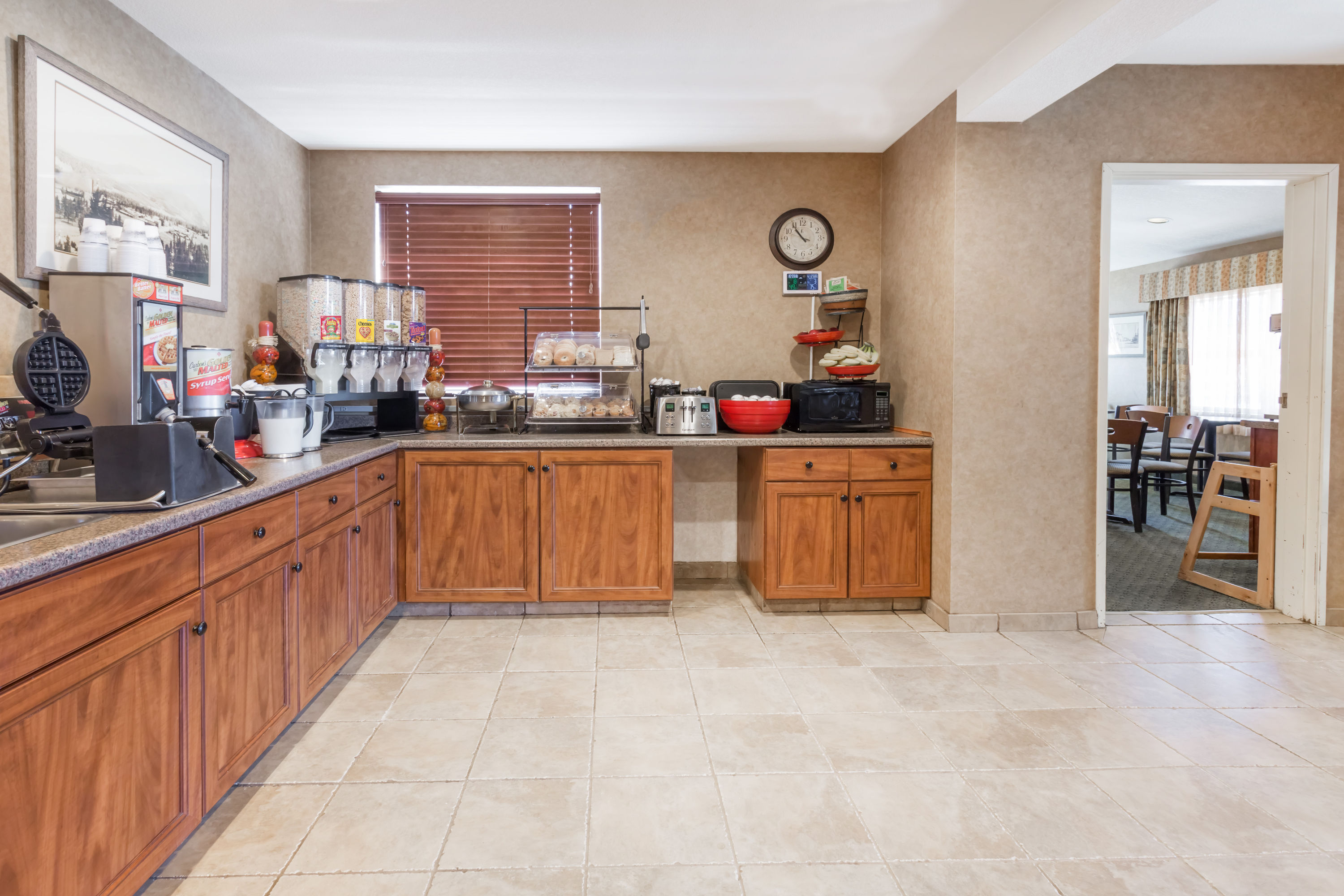 Free breakfast at Ramada by Wyndham Frisco in Frisco, Colorado