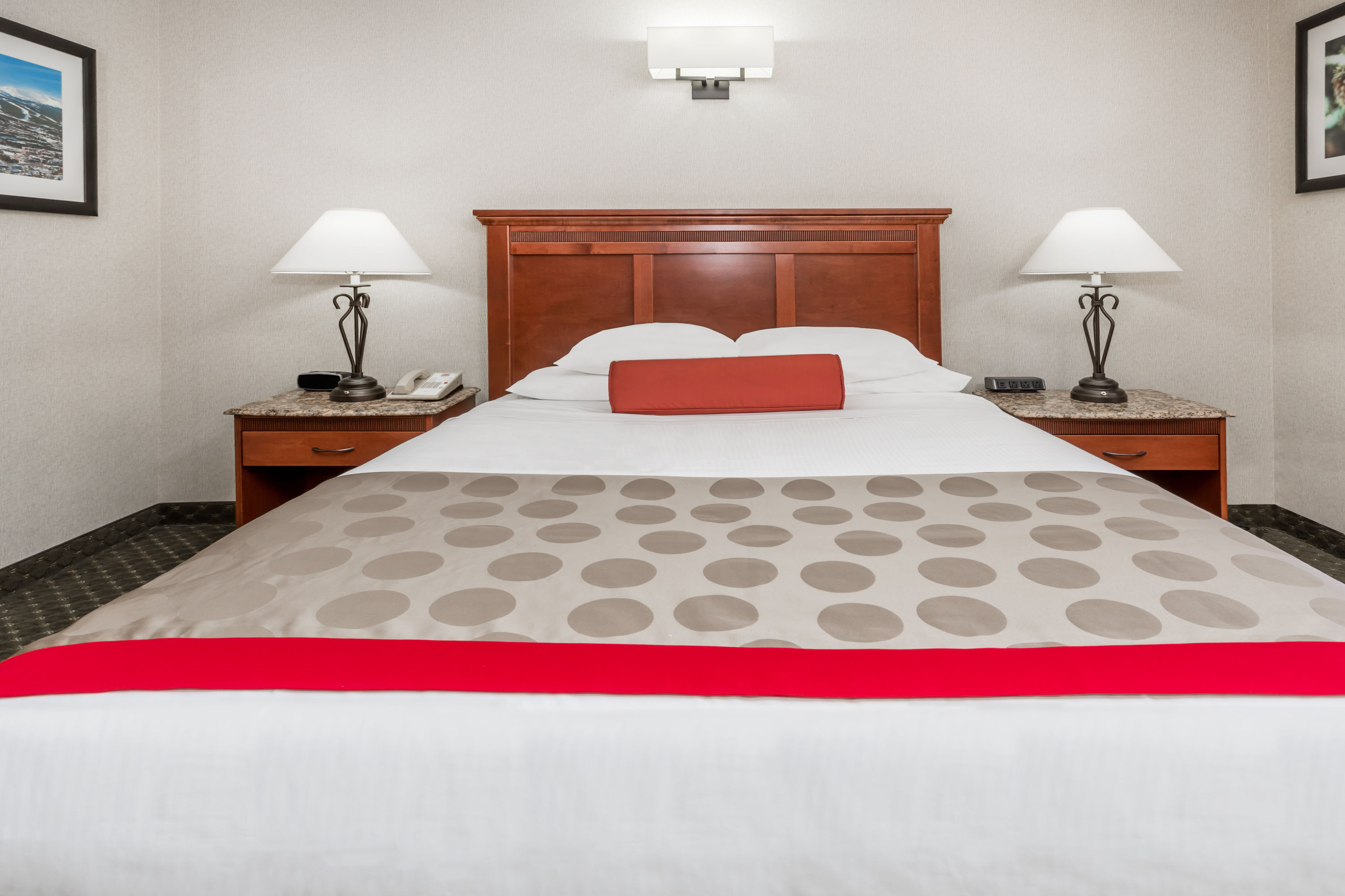 Guest room at the Ramada by Wyndham Frisco in Frisco, Colorado