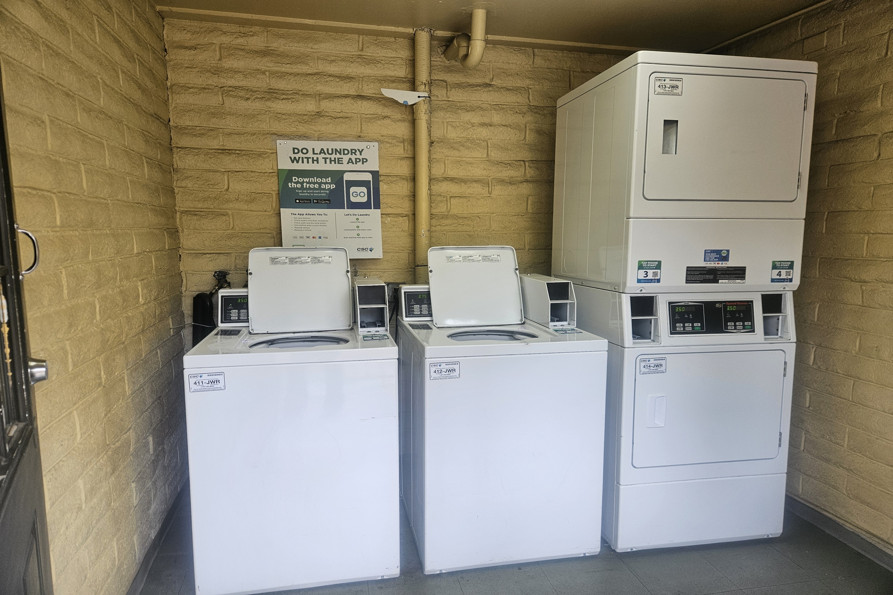 Laundry facilities at Ramada by Wyndham Westminster Denver in Westminster, Colorado