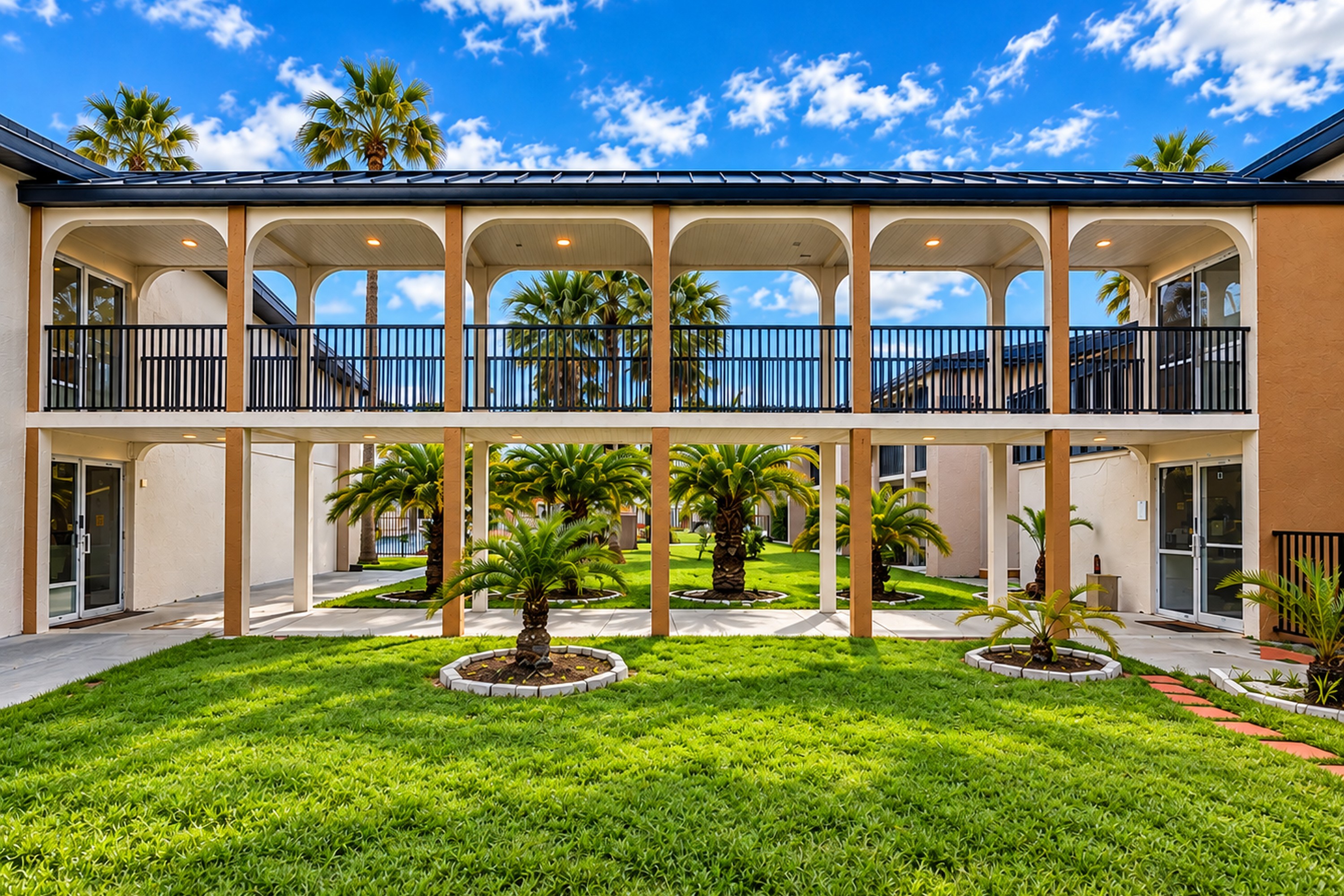 Courtyard at Ramada by Wyndham Davenport Orlando South in Davenport, Florida