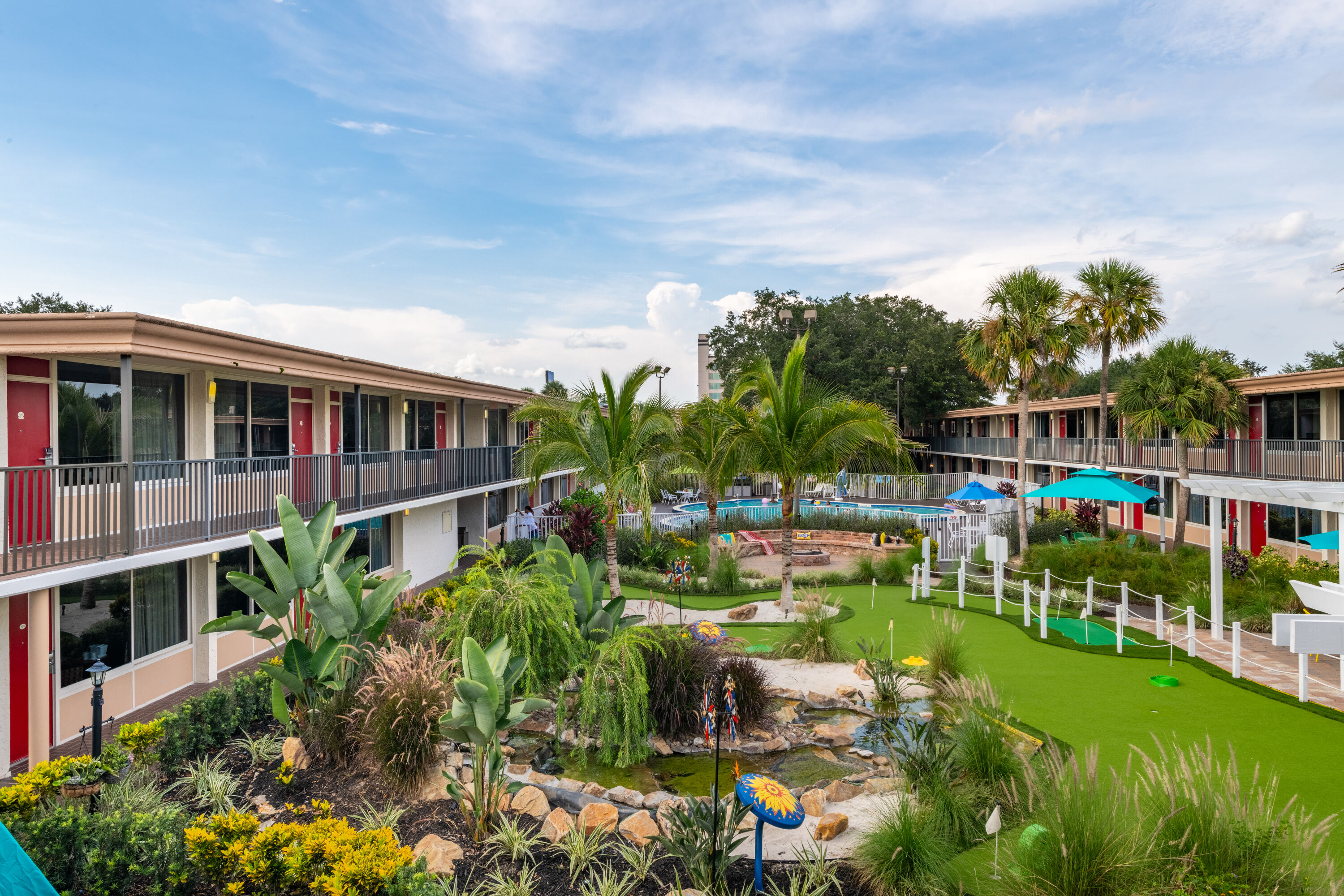 Miniature Golf at Ramada by Wyndham Kissimmee Gateway in Kissimmee, Florida