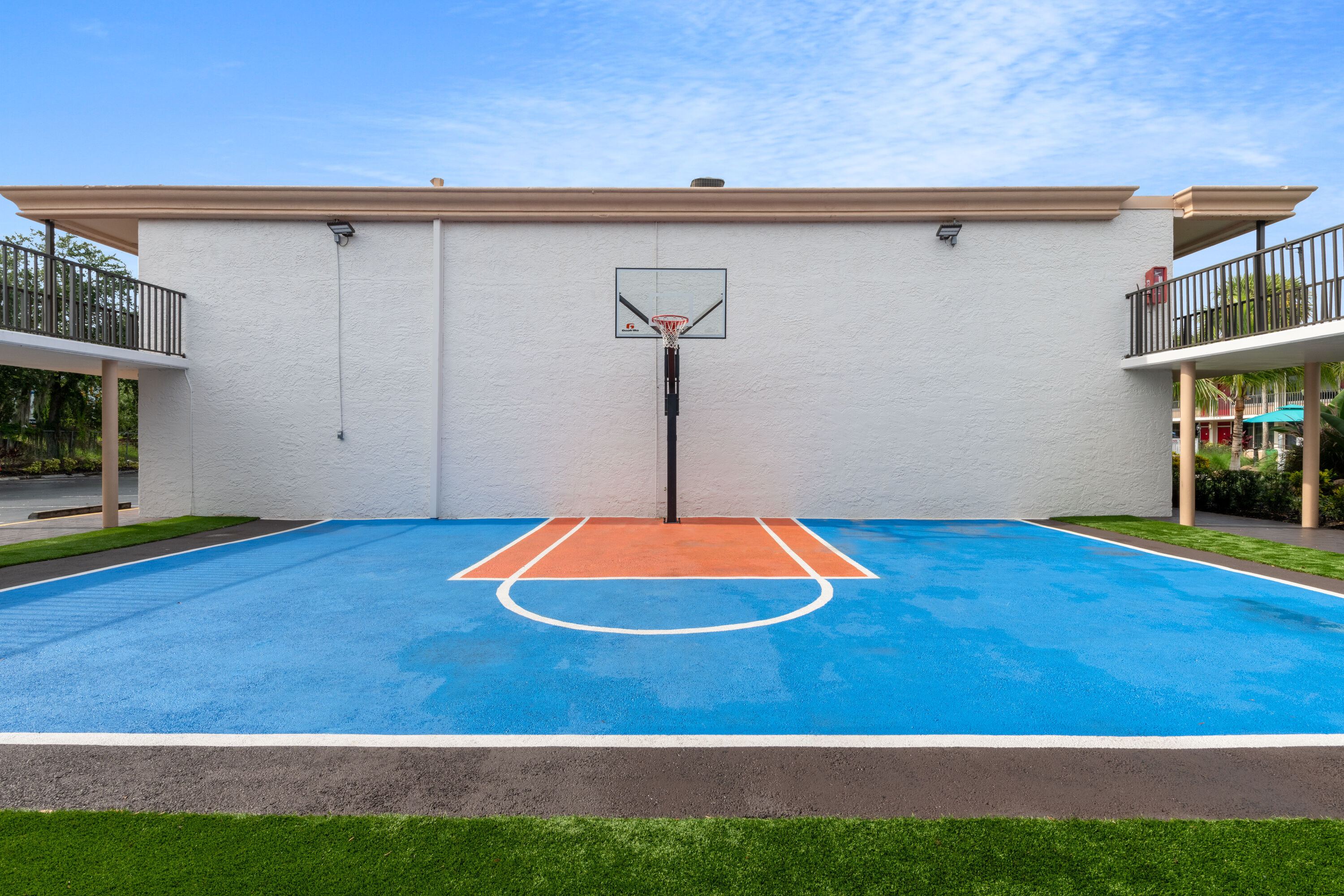 Sports Court at Ramada by Wyndham Kissimmee Gateway in Kissimmee, Florida