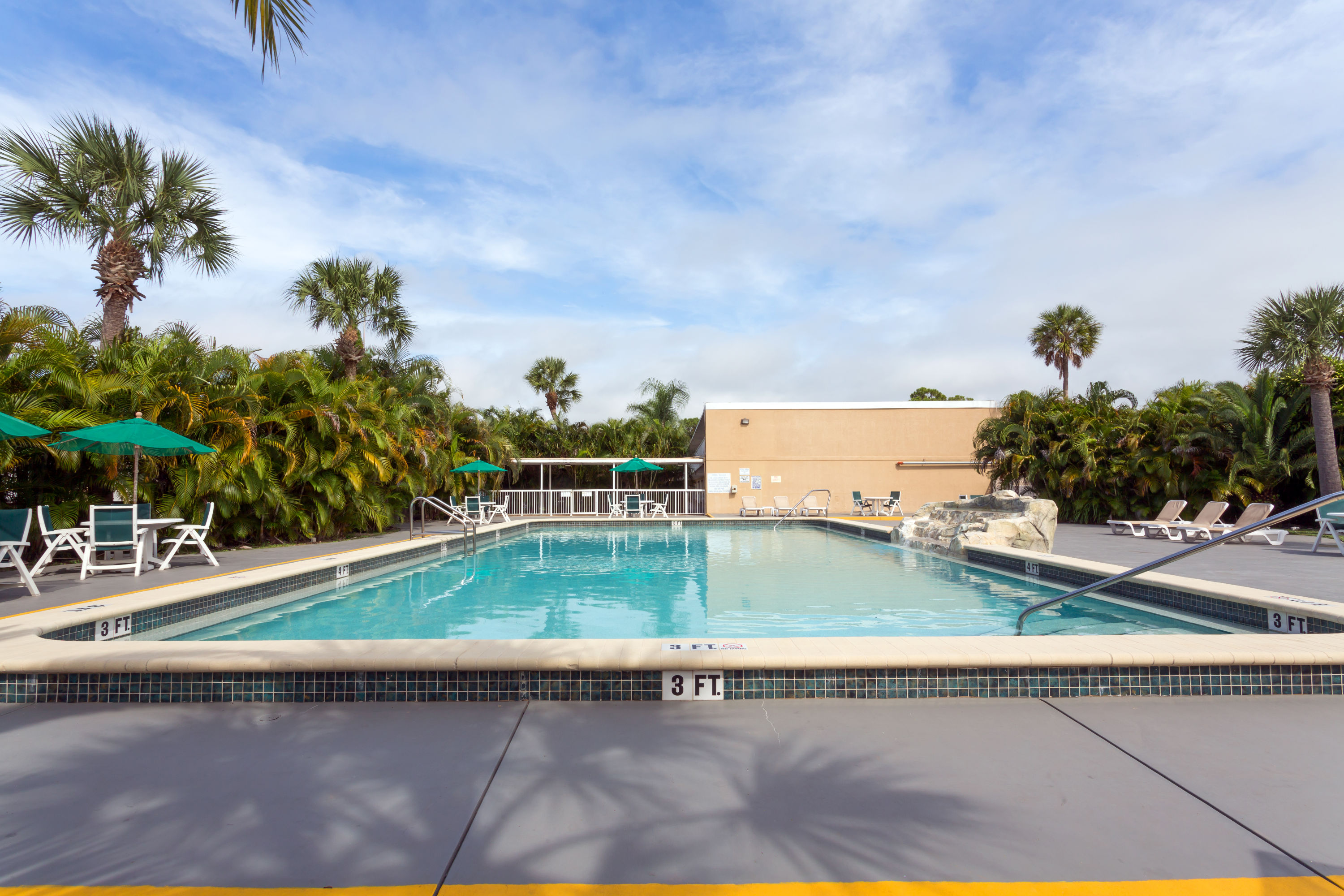 Pool at the Ramada by Wyndham Lake Placid in Lake Placid, Florida