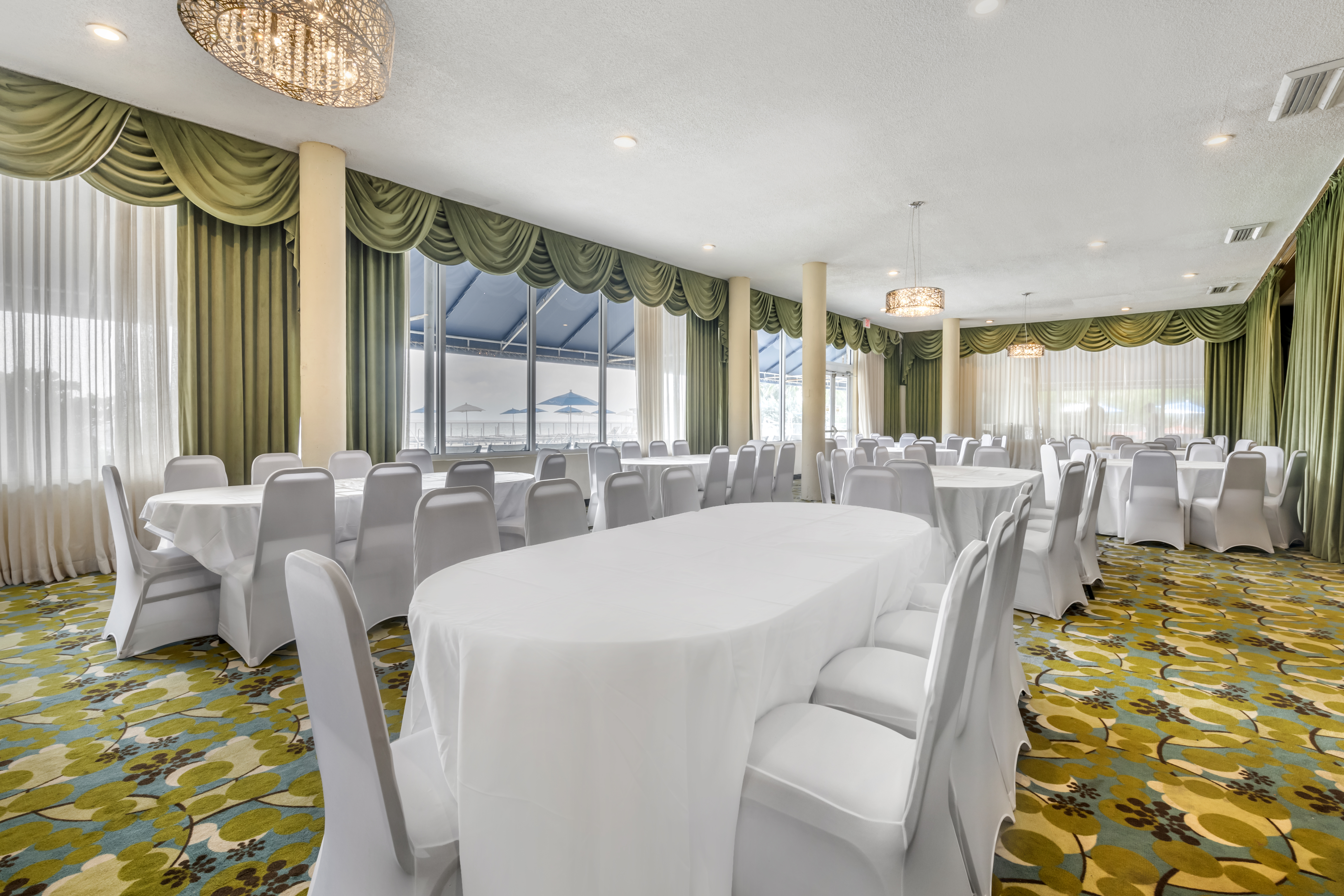Ramada Plaza by Wyndham Marco Polo Beach Resort ballroom in Sunny Isles Beach, Florida
