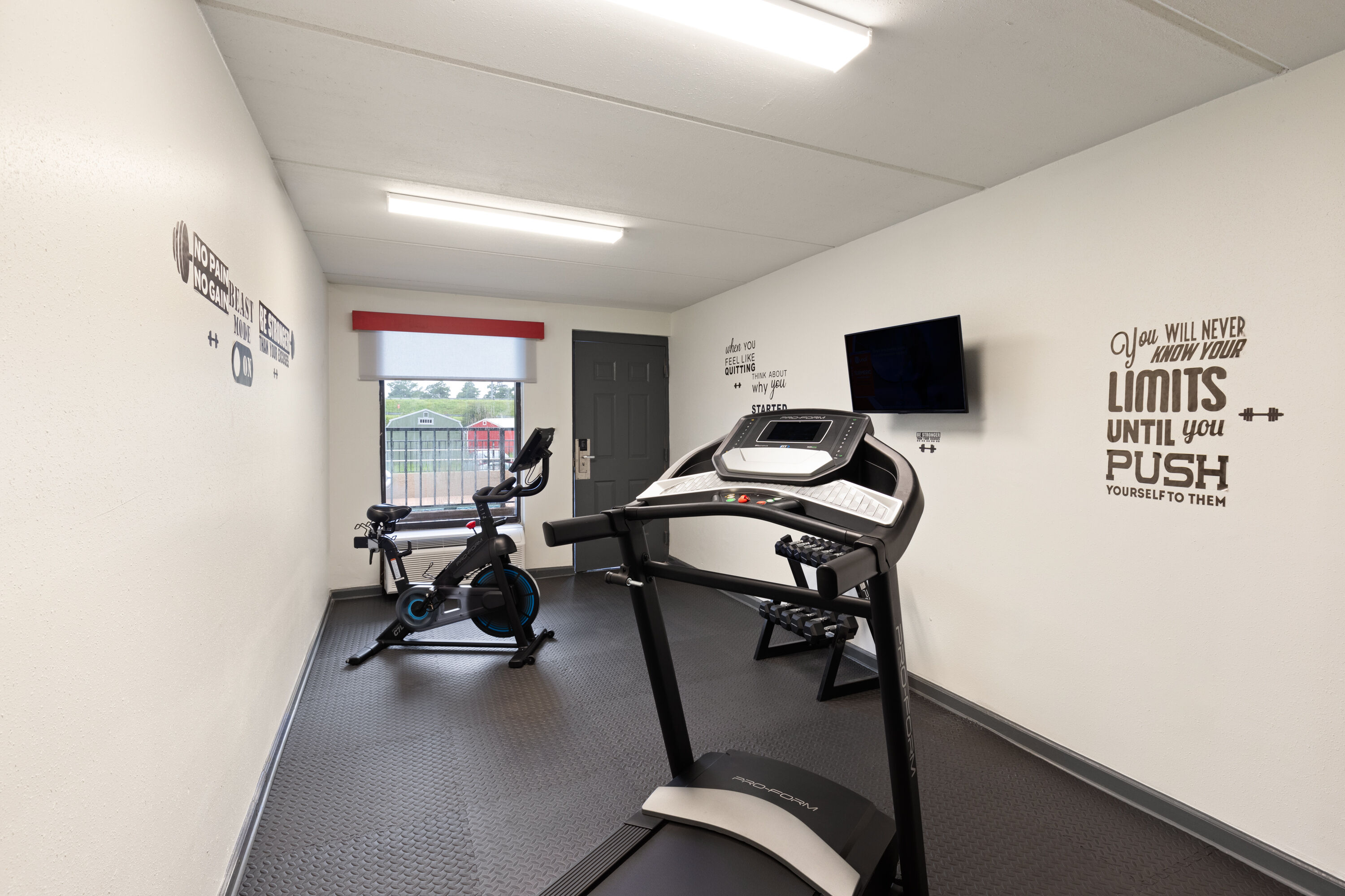 Fitness room at Ramada by Wyndham Bainbridge in Bainbridge, Georgia