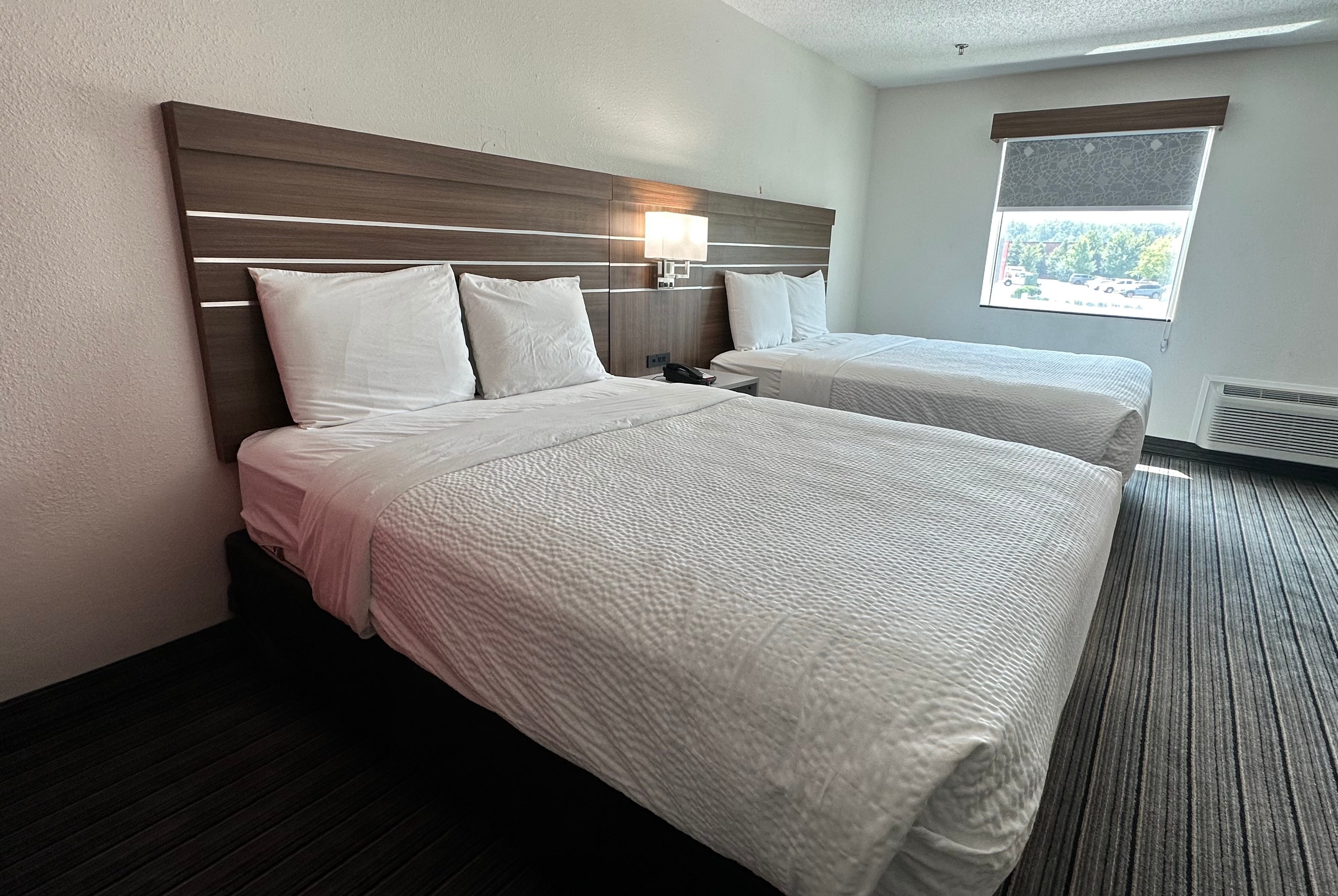 Guest room at the Ramada by Wyndham Lithia Springs Atlanta in Lithia Springs, Georgia