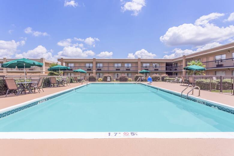 Pool at the Ramada Macon in Macon, Georgia
