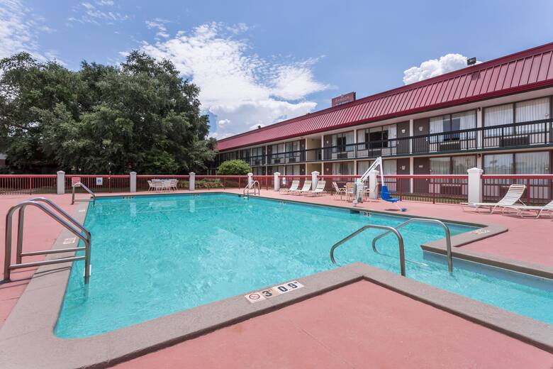 Pool at the Ramada Perry Near Fairgrounds in Perry, Georgia