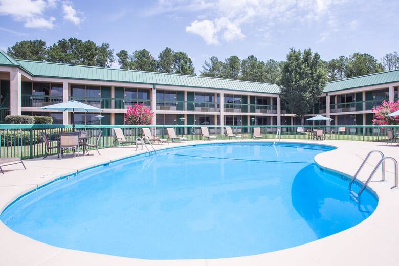 Pool at the Ramada Hotel & Suites Warner Robins in Warner Robins, Georgia