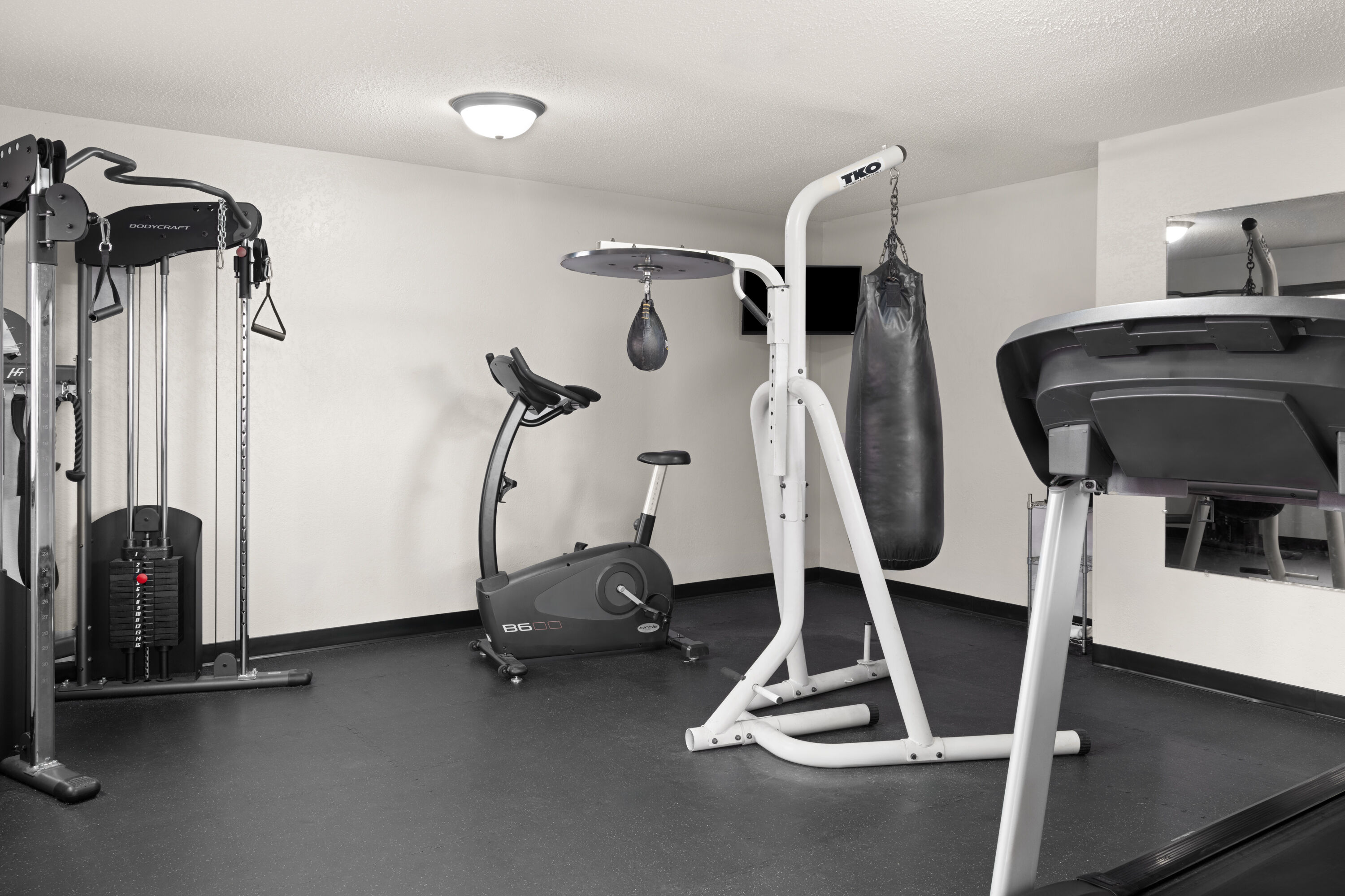Fitness room at Ramada by Wyndham Cedar Rapids South in Cedar Rapids, Iowa