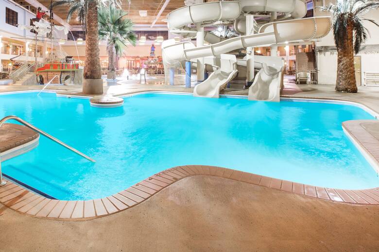 Pool at the Ramada Tropics Resort / Conference Center Des Moines in Des Moines, Iowa