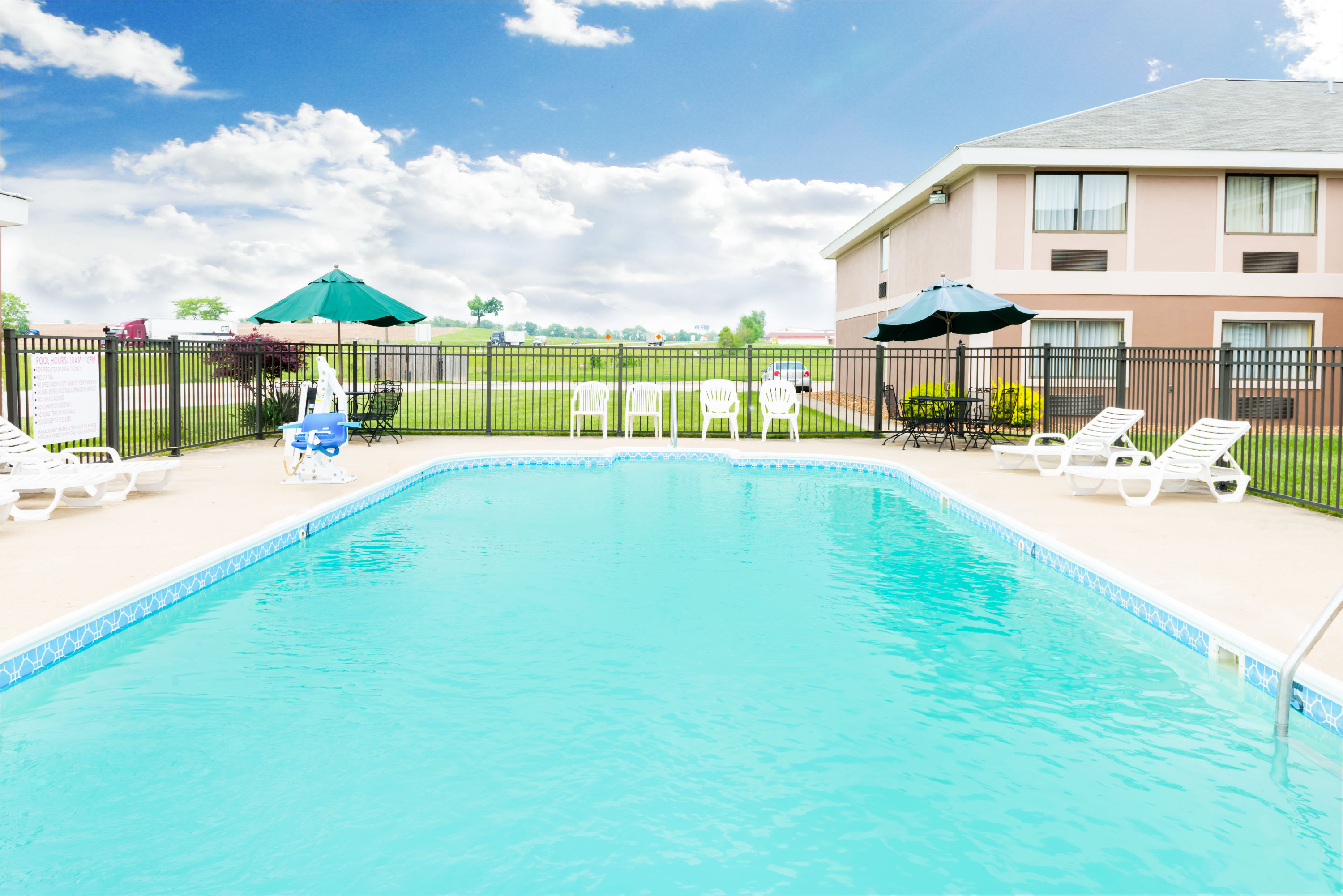 Pool at the Ramada by Wyndham Vandalia in Vandalia, Illinois