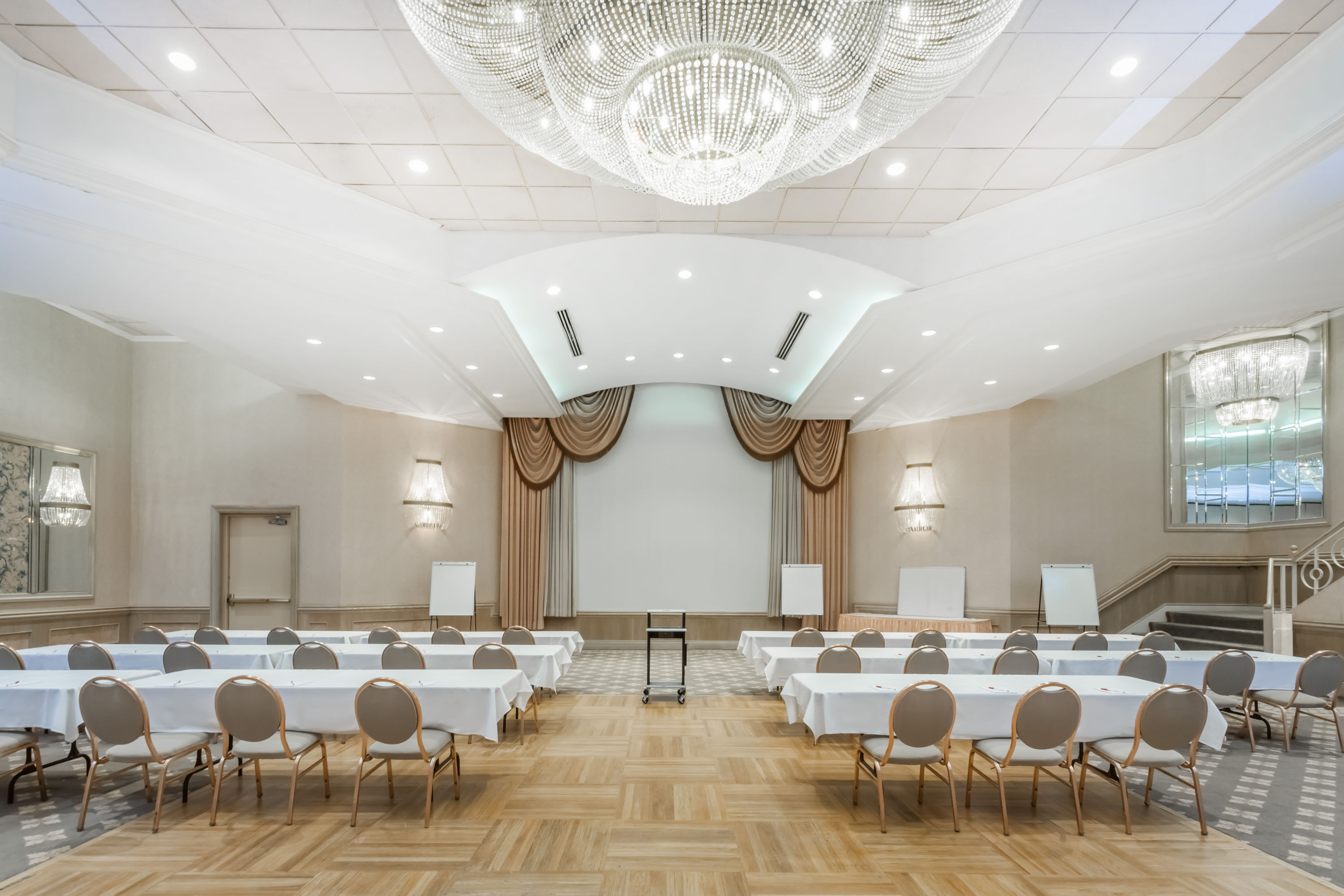 Ramada by Wyndham Hammond Hotel & Conference Center ballroom in Hammond, Indiana