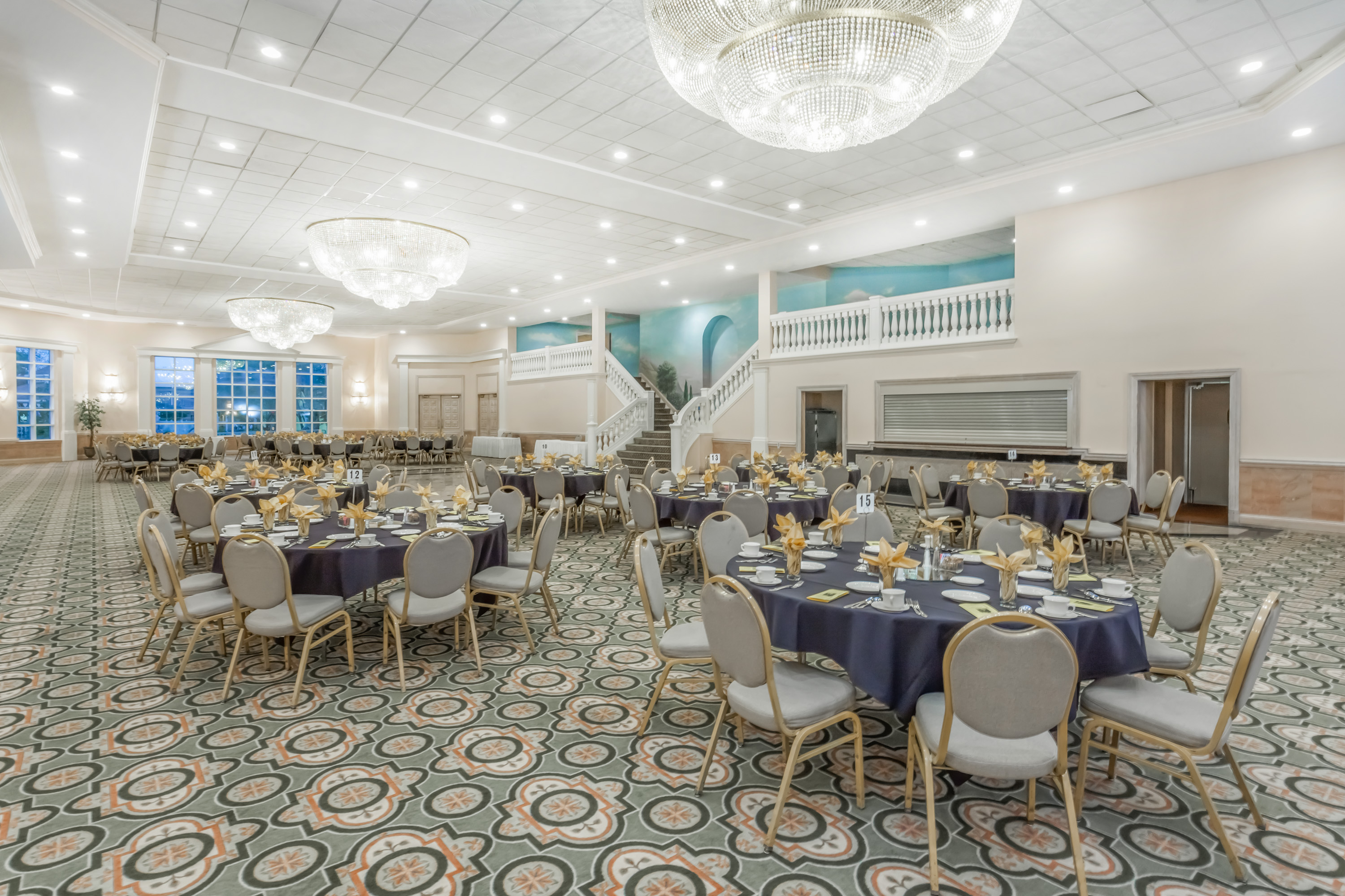 Ramada by Wyndham Hammond Hotel & Conference Center ballroom in Hammond, Indiana
