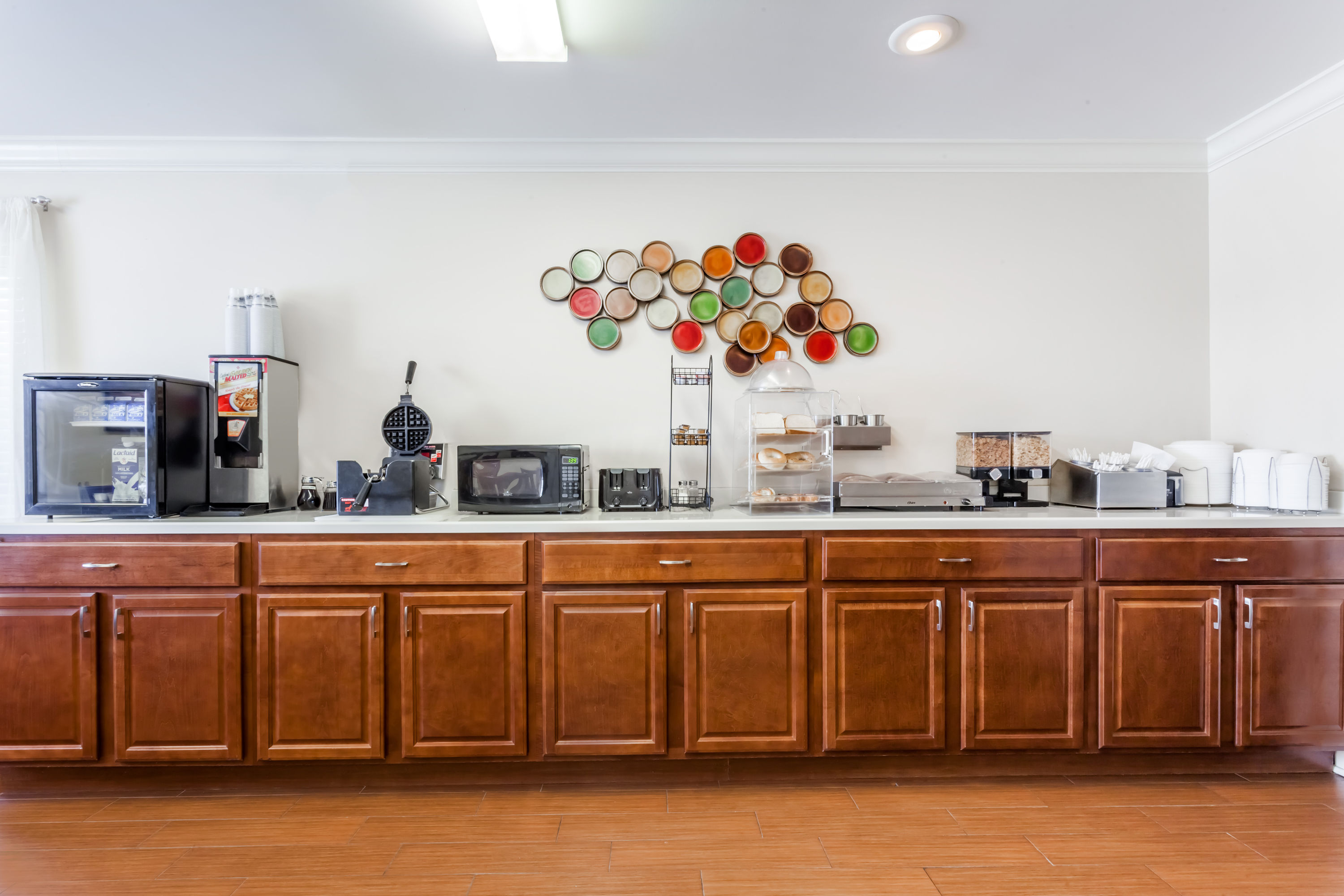 Free breakfast at Ramada by Wyndham Tell City in Tell City, Indiana