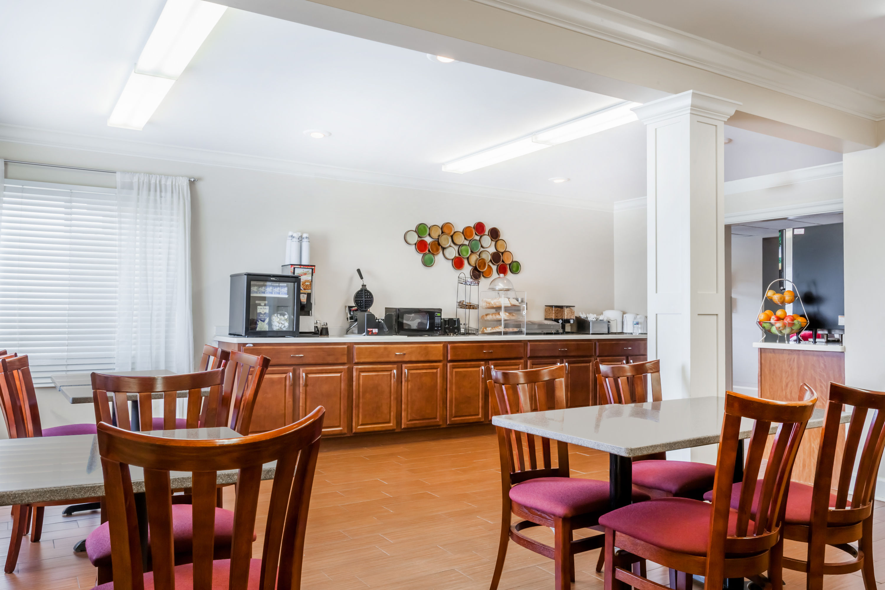 Free breakfast at Ramada by Wyndham Tell City in Tell City, Indiana