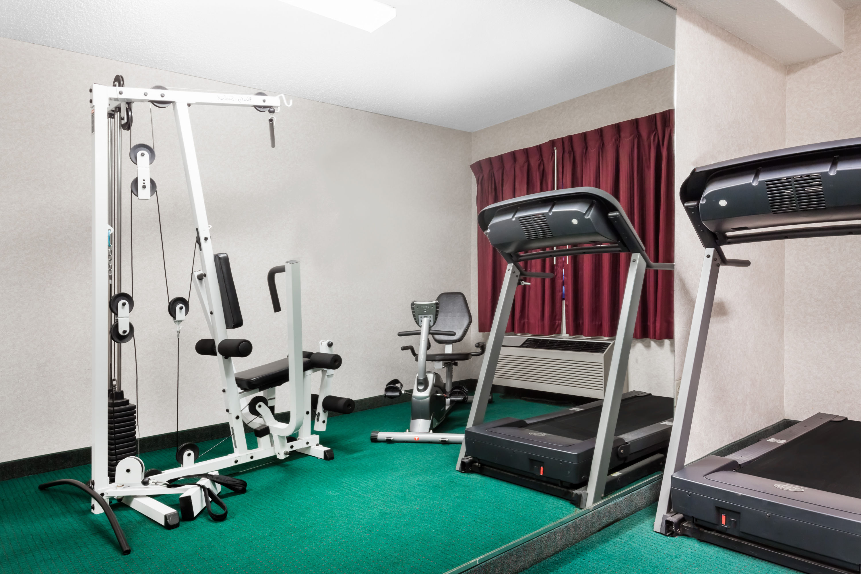 Fitness room at Ramada by Wyndham Tell City in Tell City, Indiana