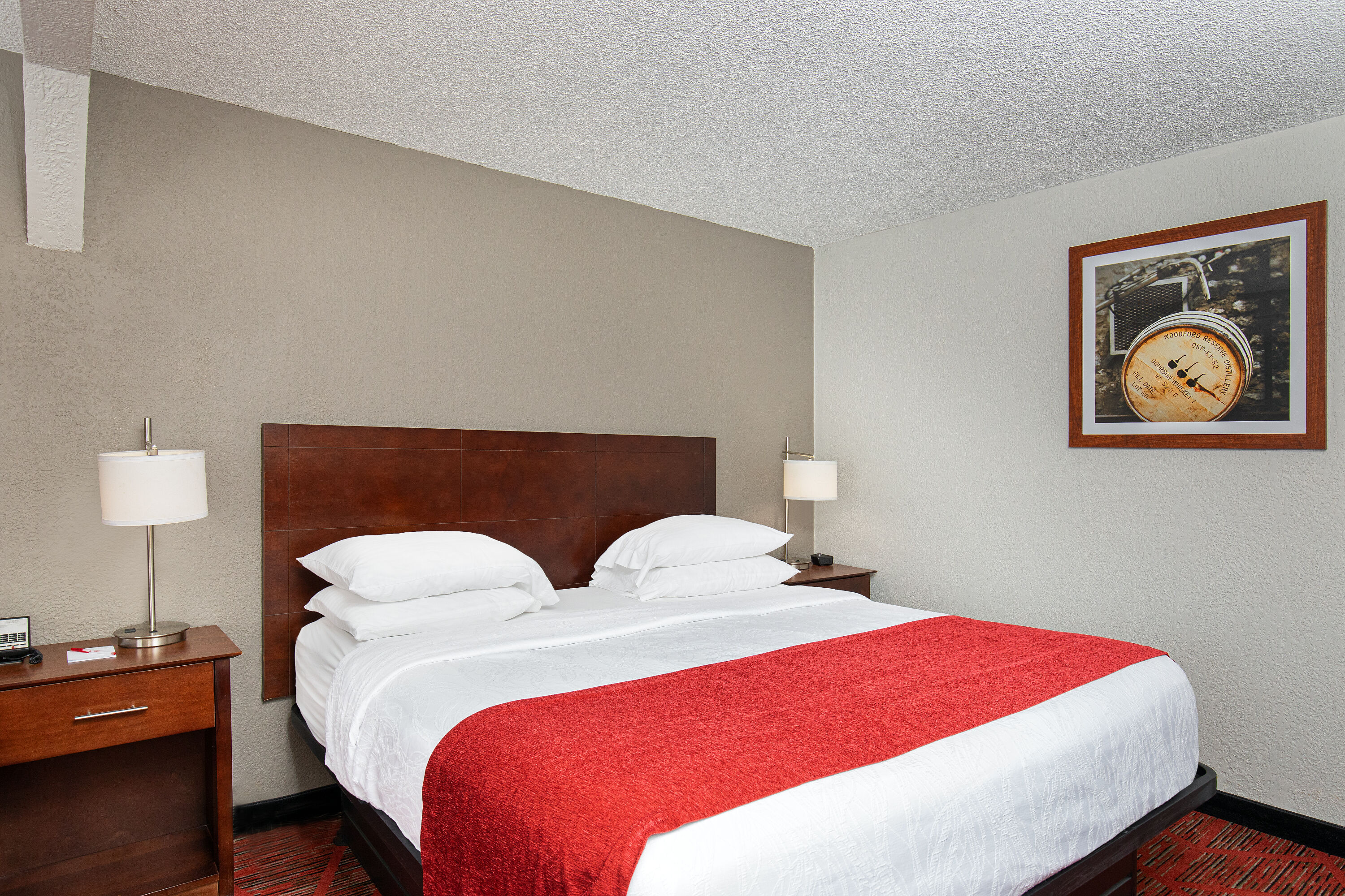 Guest room at the Ramada by Wyndham Bowling Green in Bowling Green, Kentucky