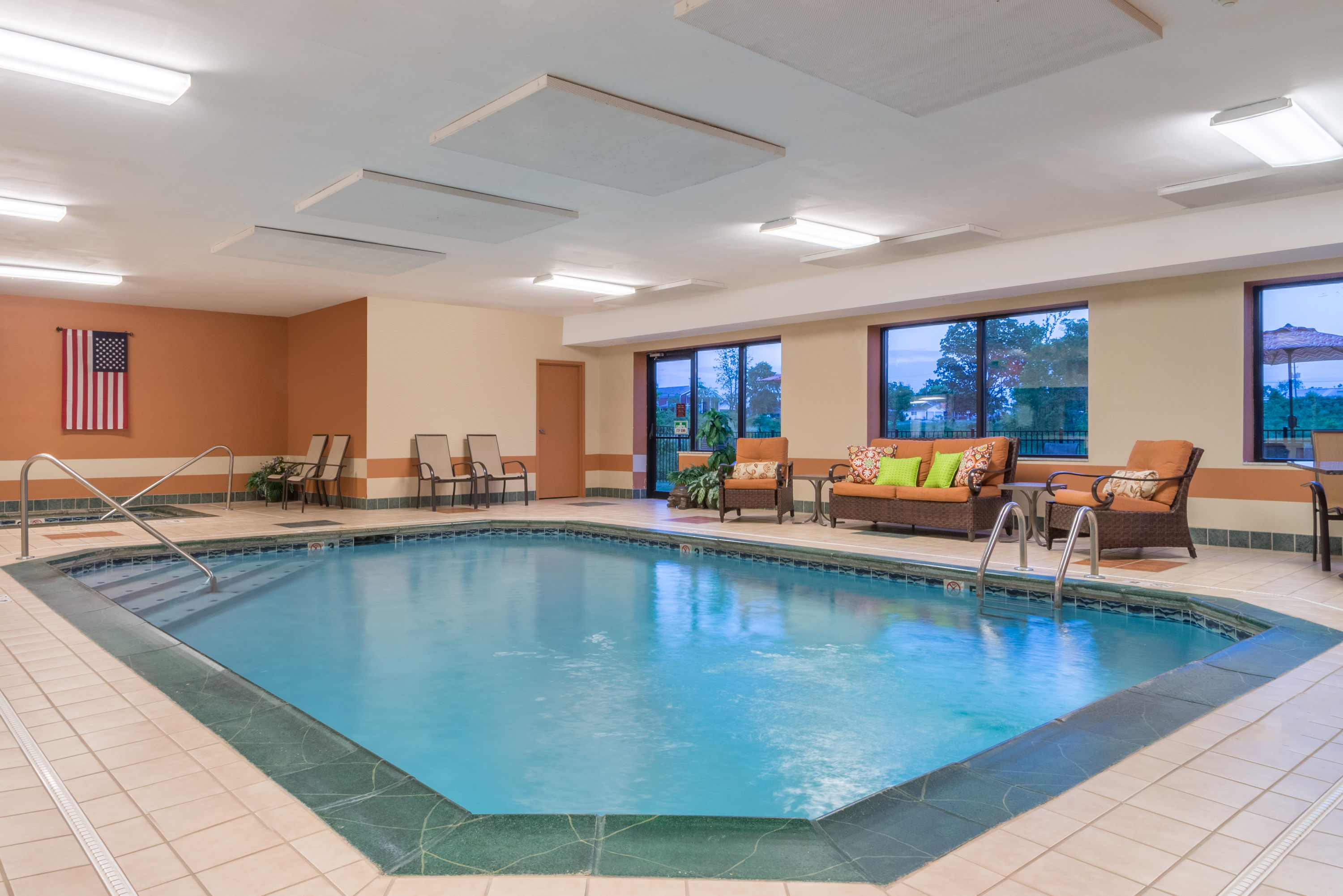 Pool at the Ramada by Wyndham Catlettsburg/Ashland in Catlettsburg, Kentucky