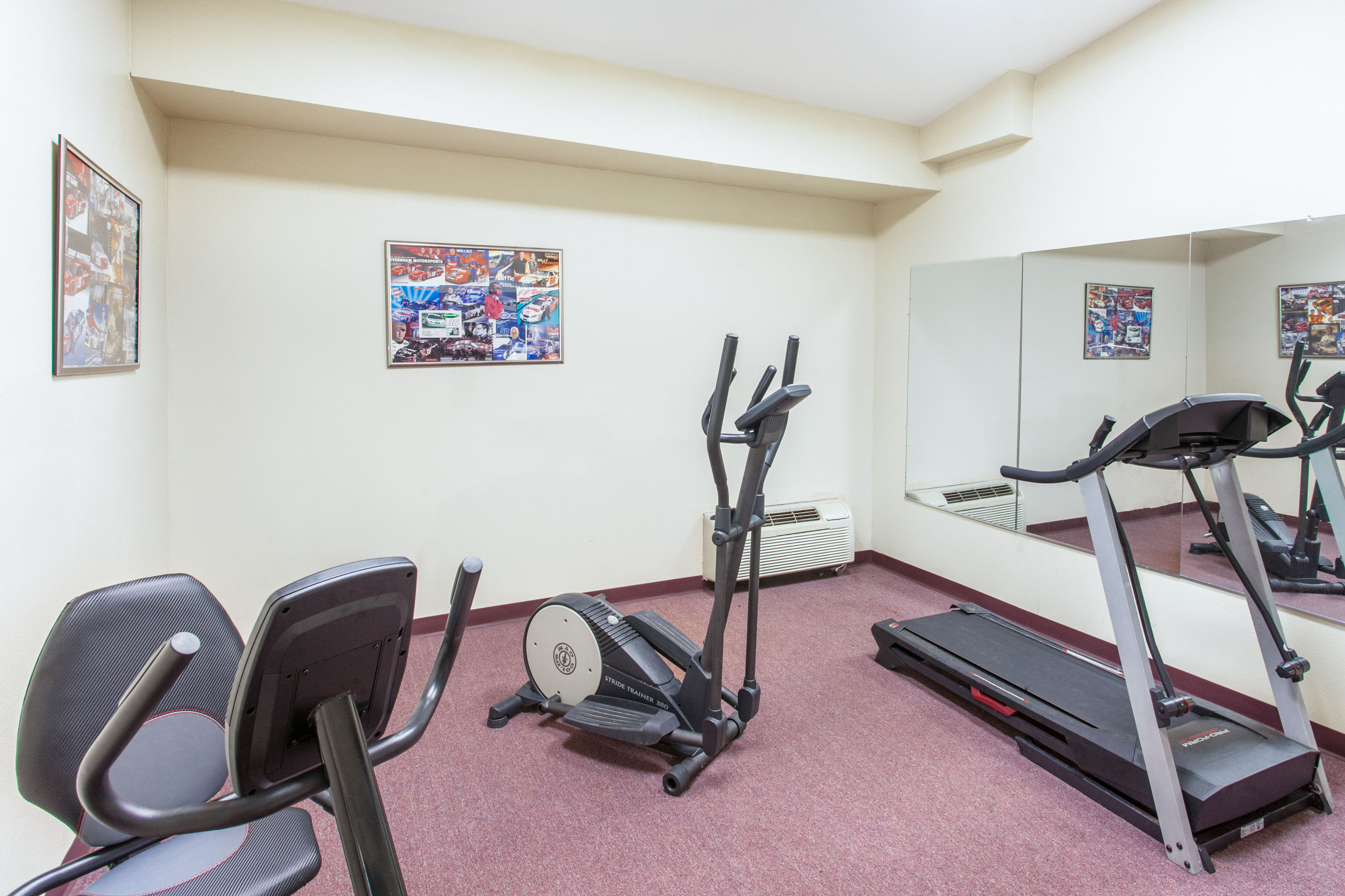 Health club at Ramada by Wyndham Sparta/At Speedway in Sparta, Kentucky