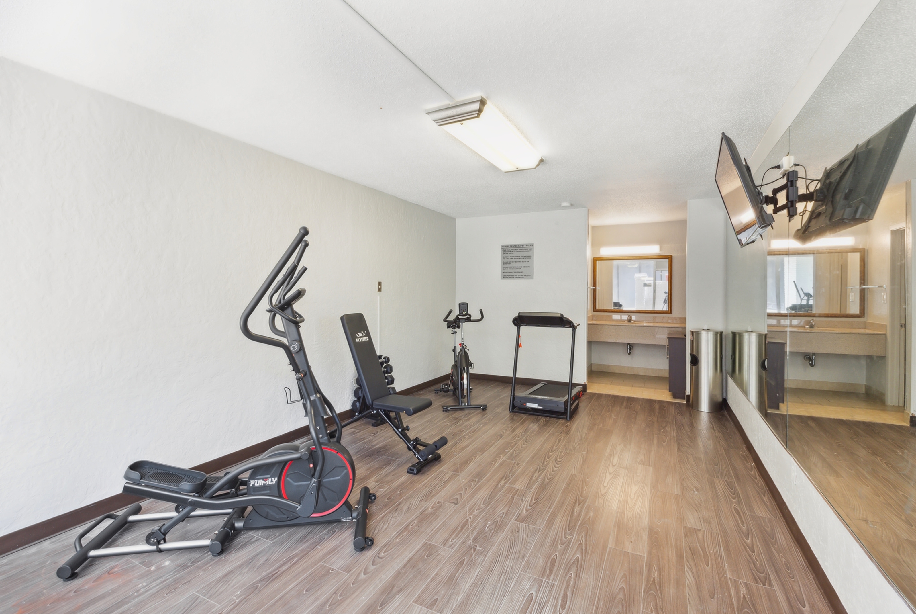 Health club at Ramada by Wyndham Houma in Houma, Louisiana