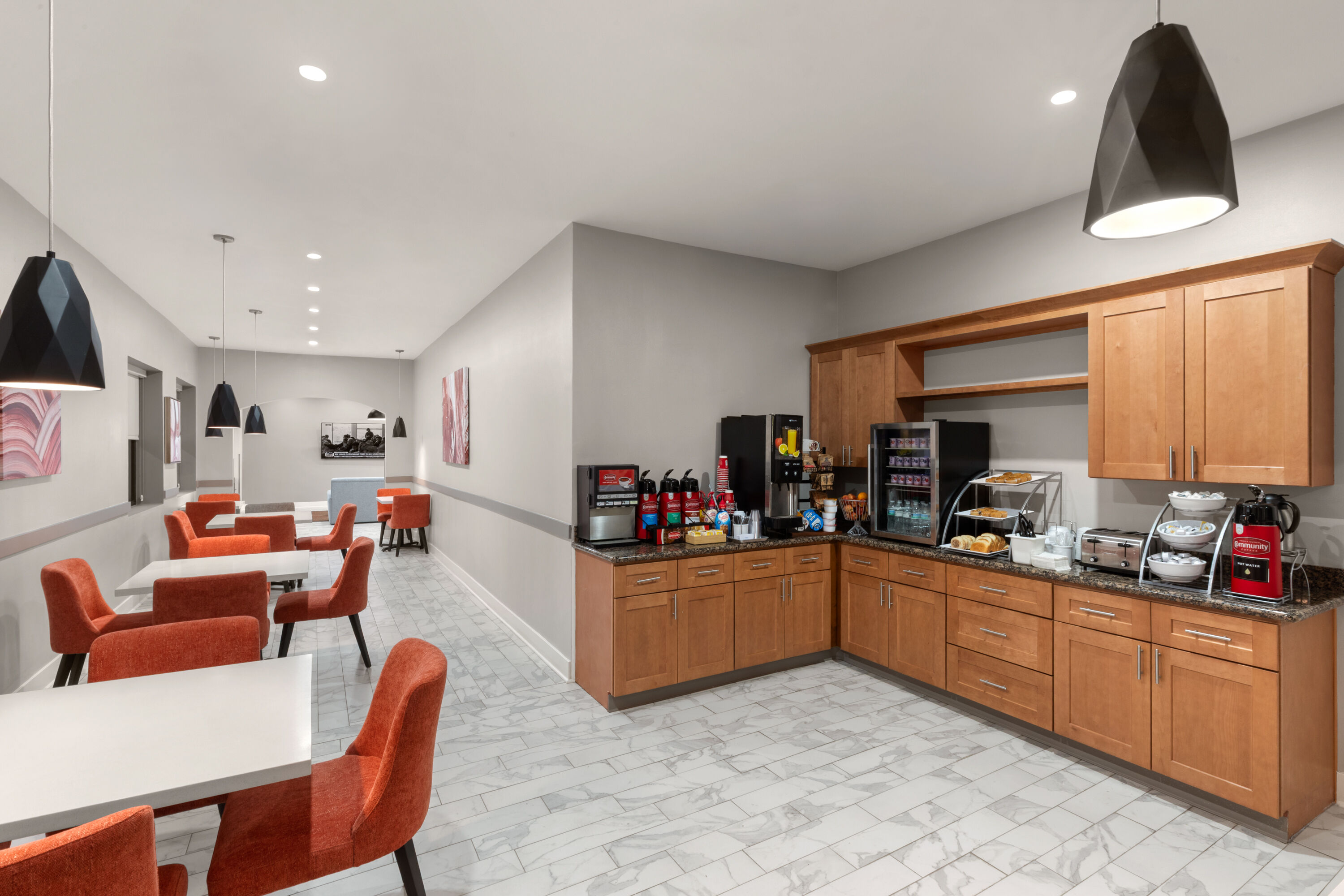 Free breakfast at Ramada by Wyndham Kenner/New Orleans Airport South in Kenner, Louisiana