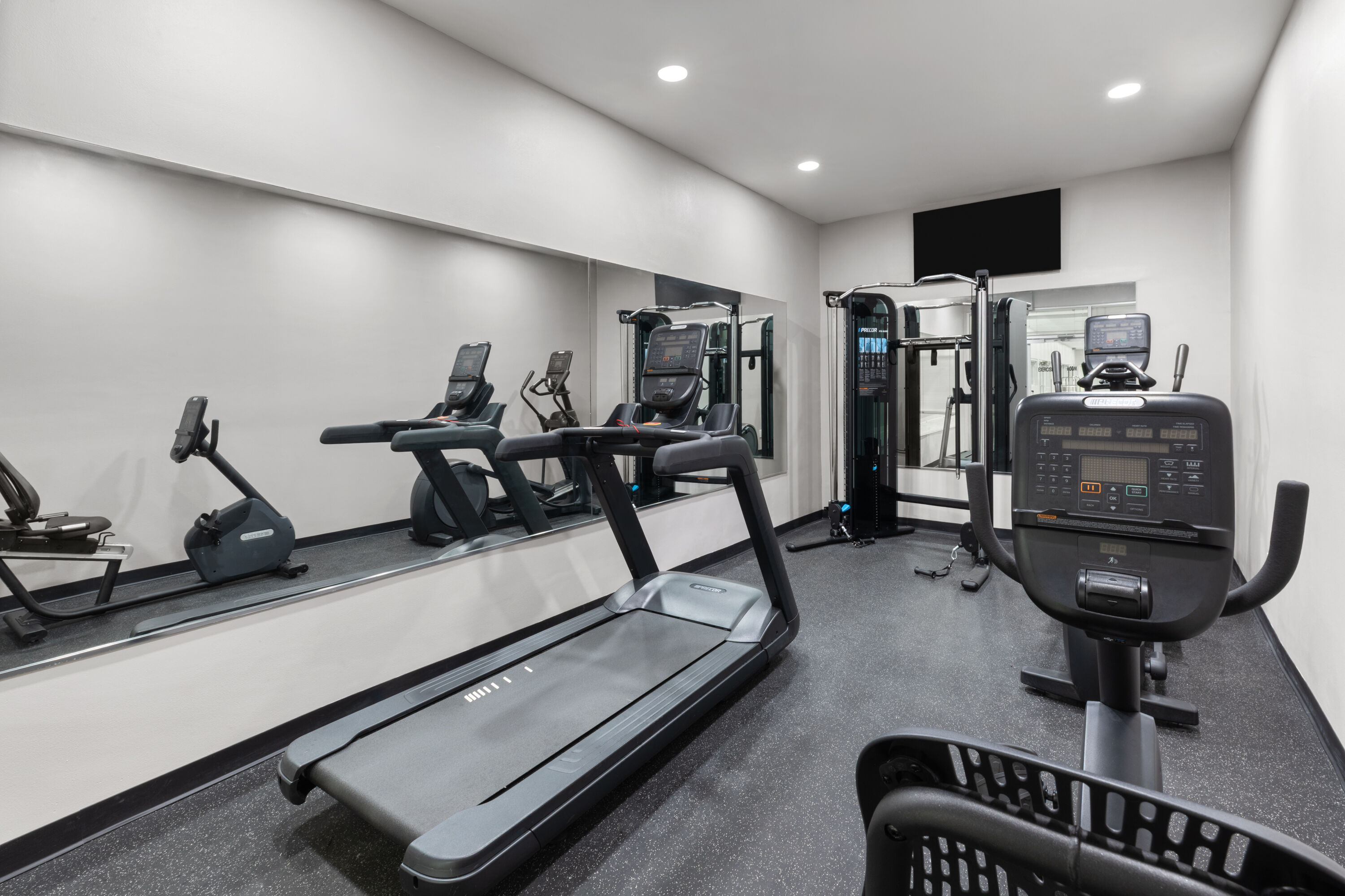 Fitness room at Ramada by Wyndham Kenner/New Orleans Airport South in Kenner, Louisiana