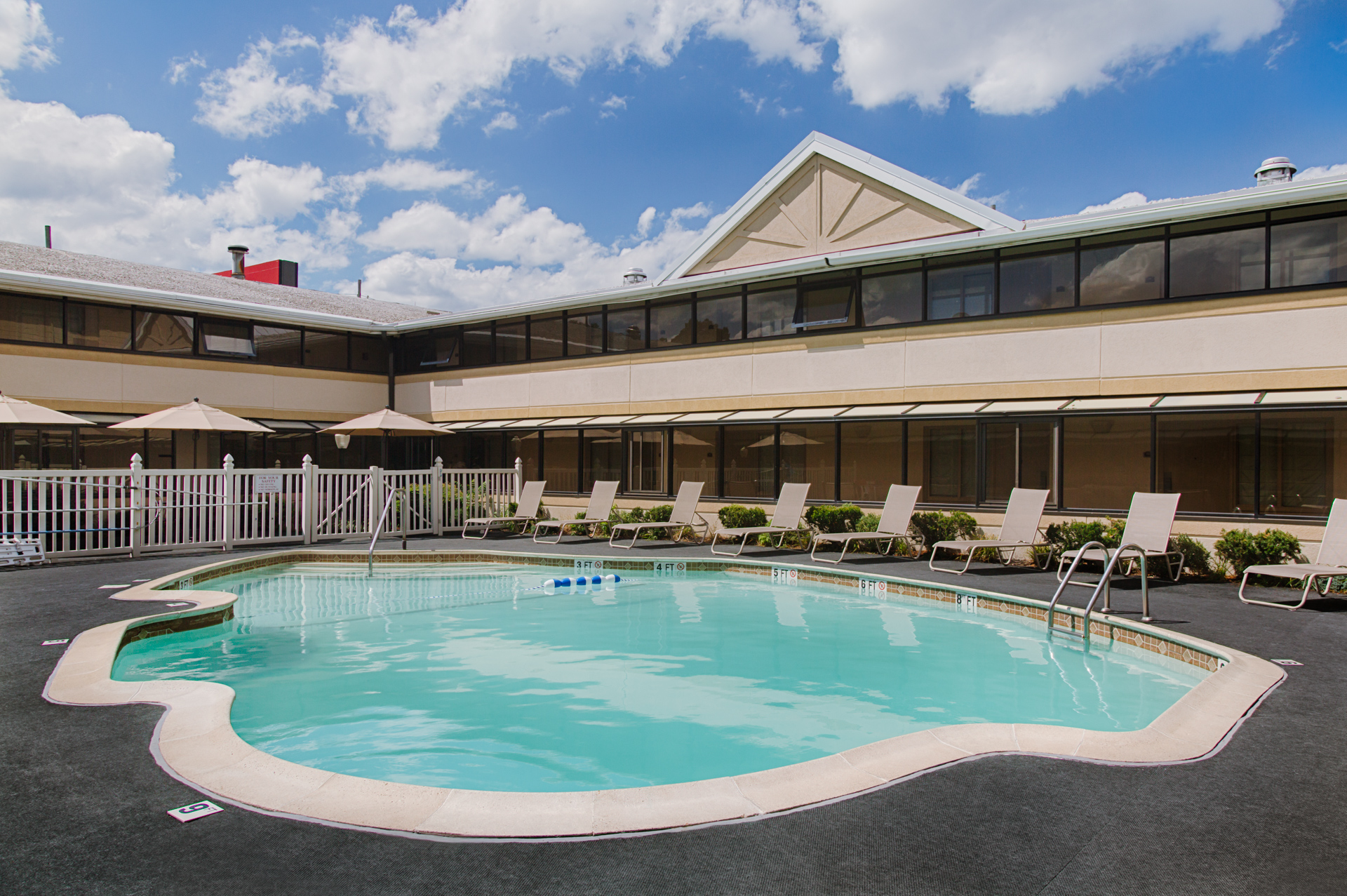 Pool at the Ramada by Wyndham Boston in Boston, Massachusetts