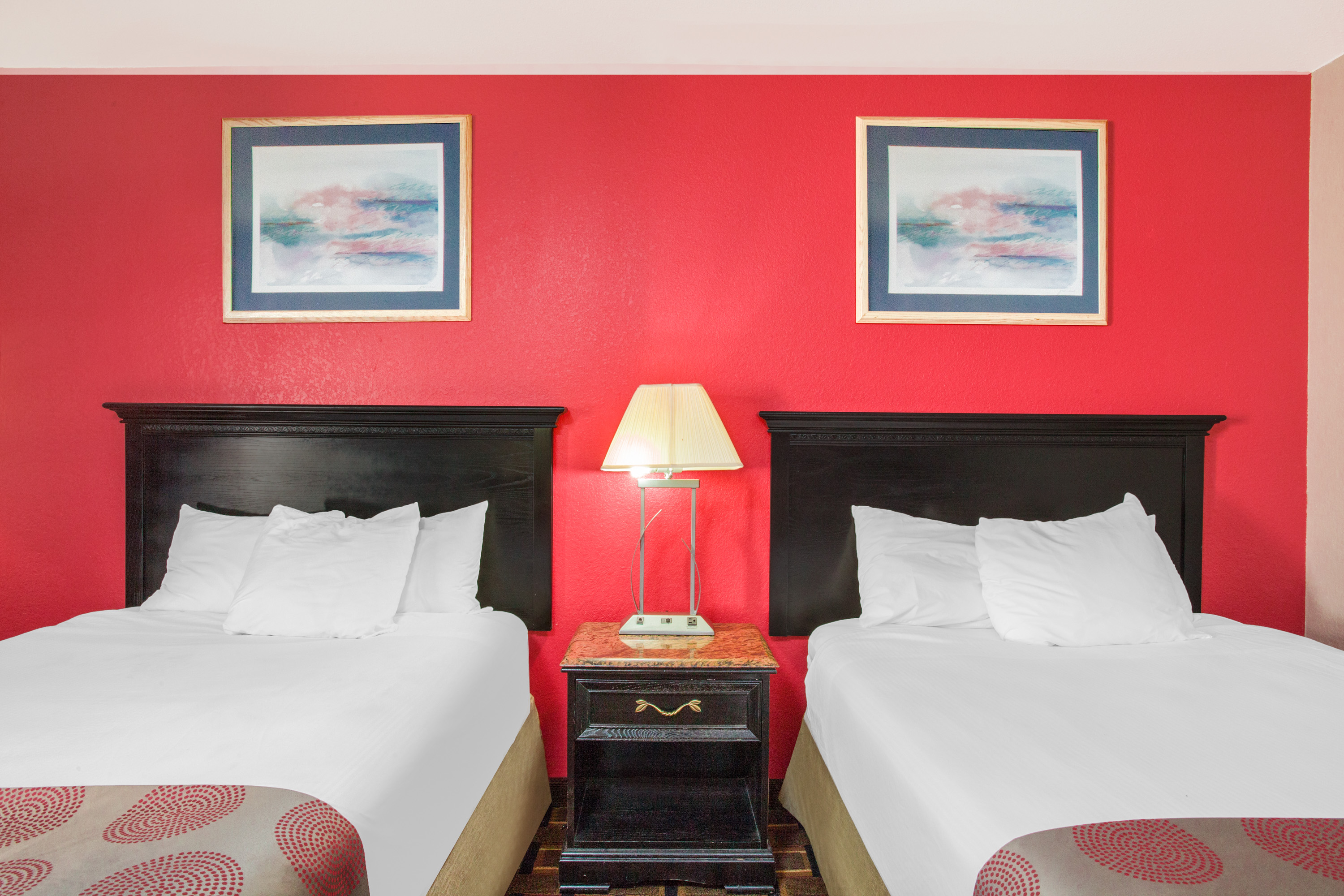 Guest room at the Ramada by Wyndham Edgewood Hotel & Conference Center in Edgewood, Maryland