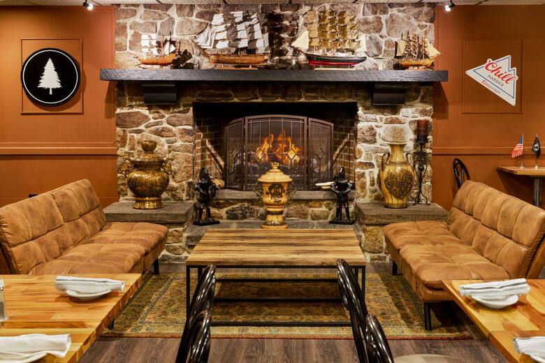 Bar at Ramada Plaza Portland in Portland, Maine