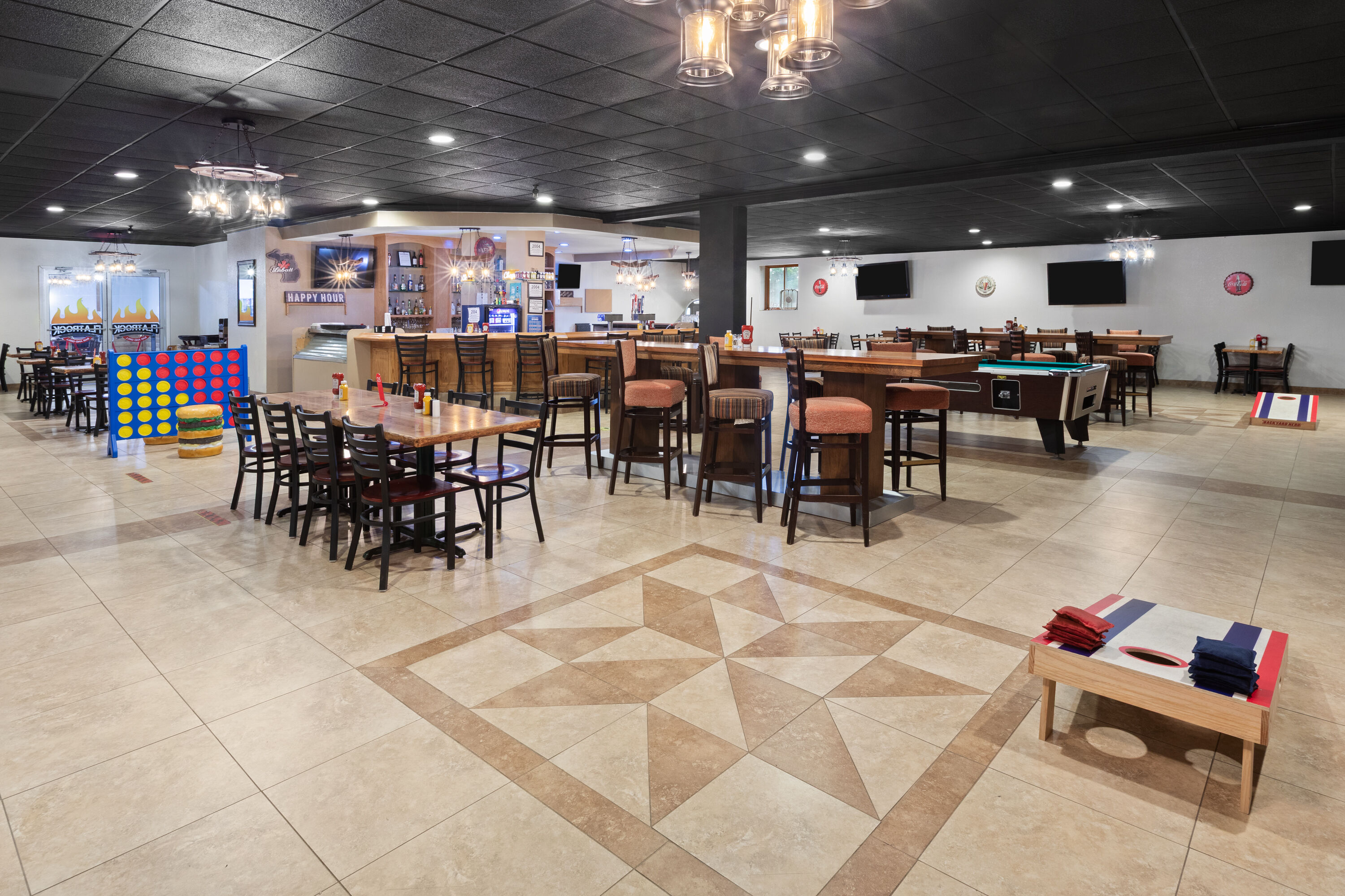 Bar at Ramada by Wyndham Grayling Hotel & Conference Center in Grayling, Michigan