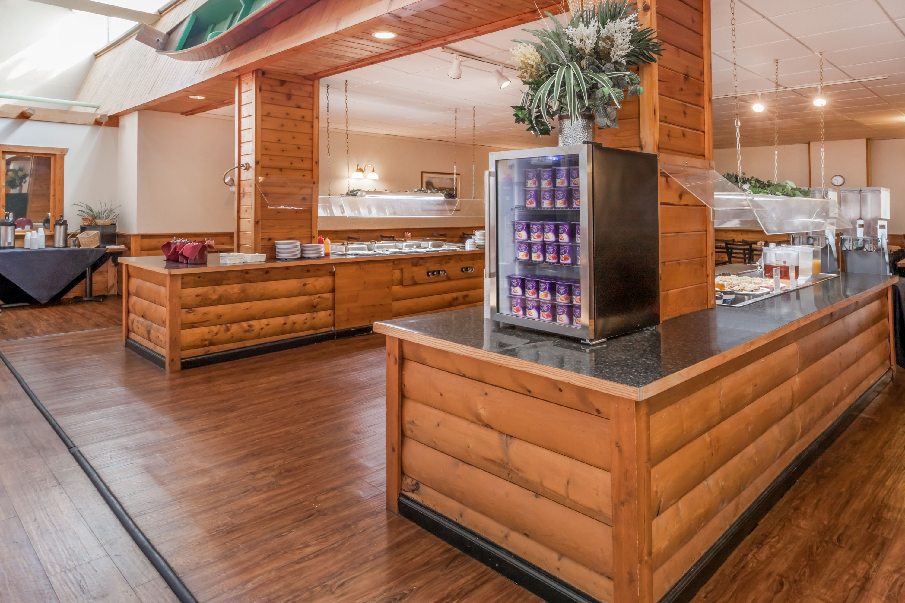 Free breakfast at Ramada by Wyndham Grayling Hotel & Conference Center in Grayling, Michigan