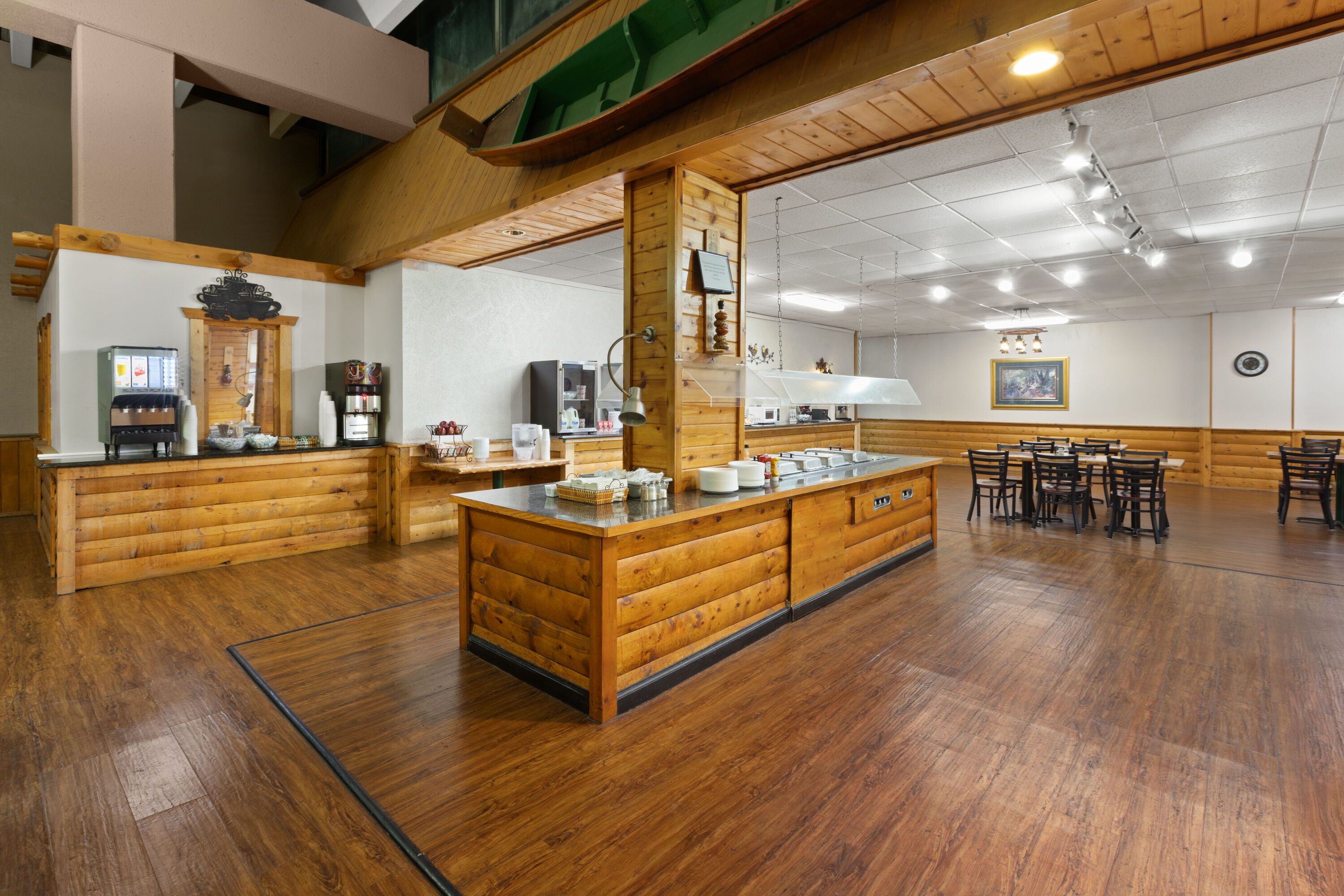 Free breakfast at Ramada by Wyndham Grayling Hotel & Conference Center in Grayling, Michigan