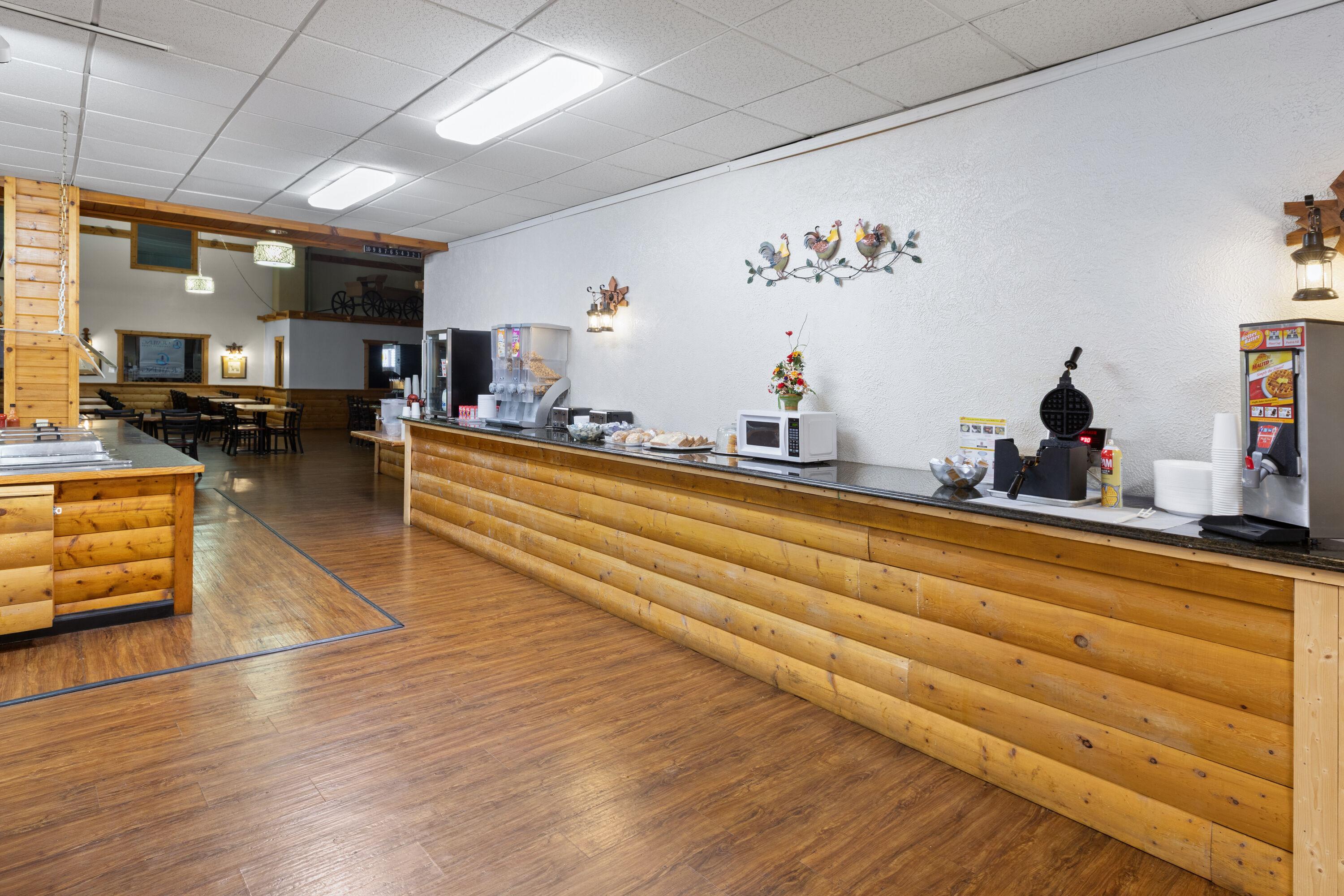 Free breakfast at Ramada by Wyndham Grayling Hotel & Conference Center in Grayling, Michigan