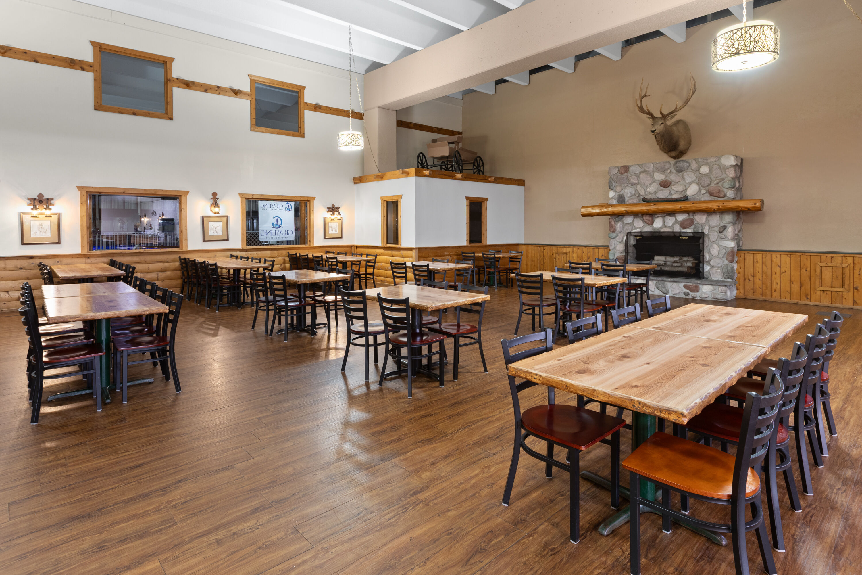 Free breakfast at Ramada by Wyndham Grayling Hotel & Conference Center in Grayling, Michigan