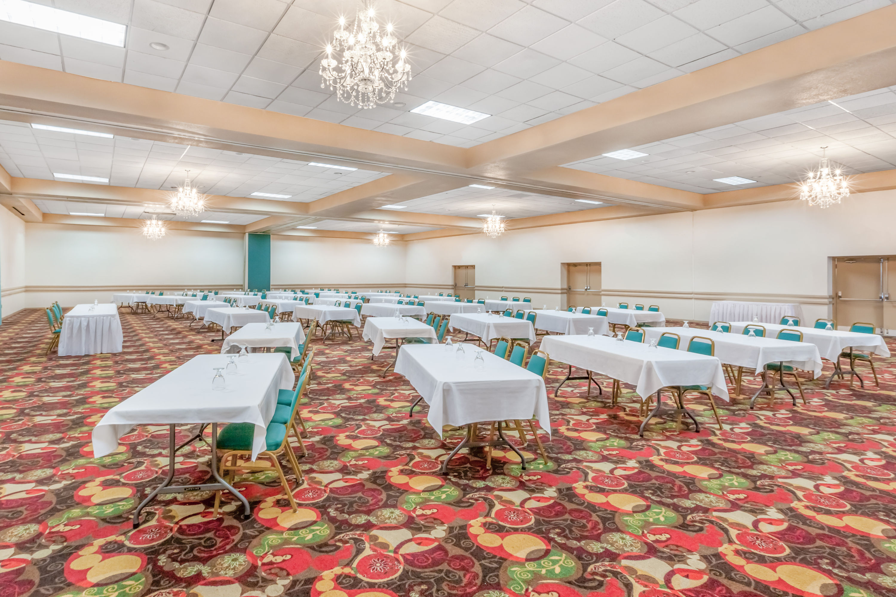 Meeting room at Ramada by Wyndham Grayling Hotel & Conference Center in Grayling, Michigan