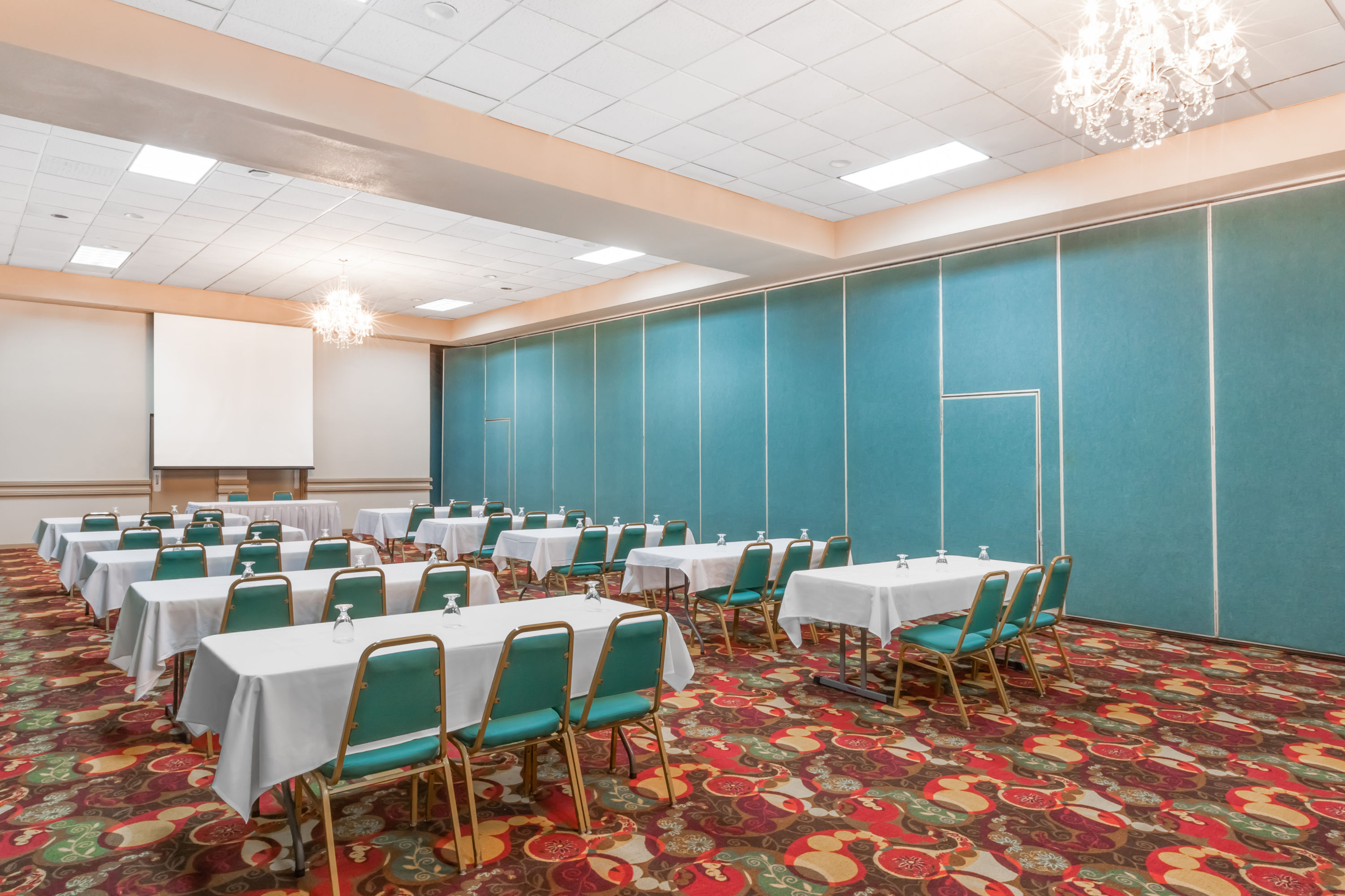 Meeting room at Ramada by Wyndham Grayling Hotel & Conference Center in Grayling, Michigan