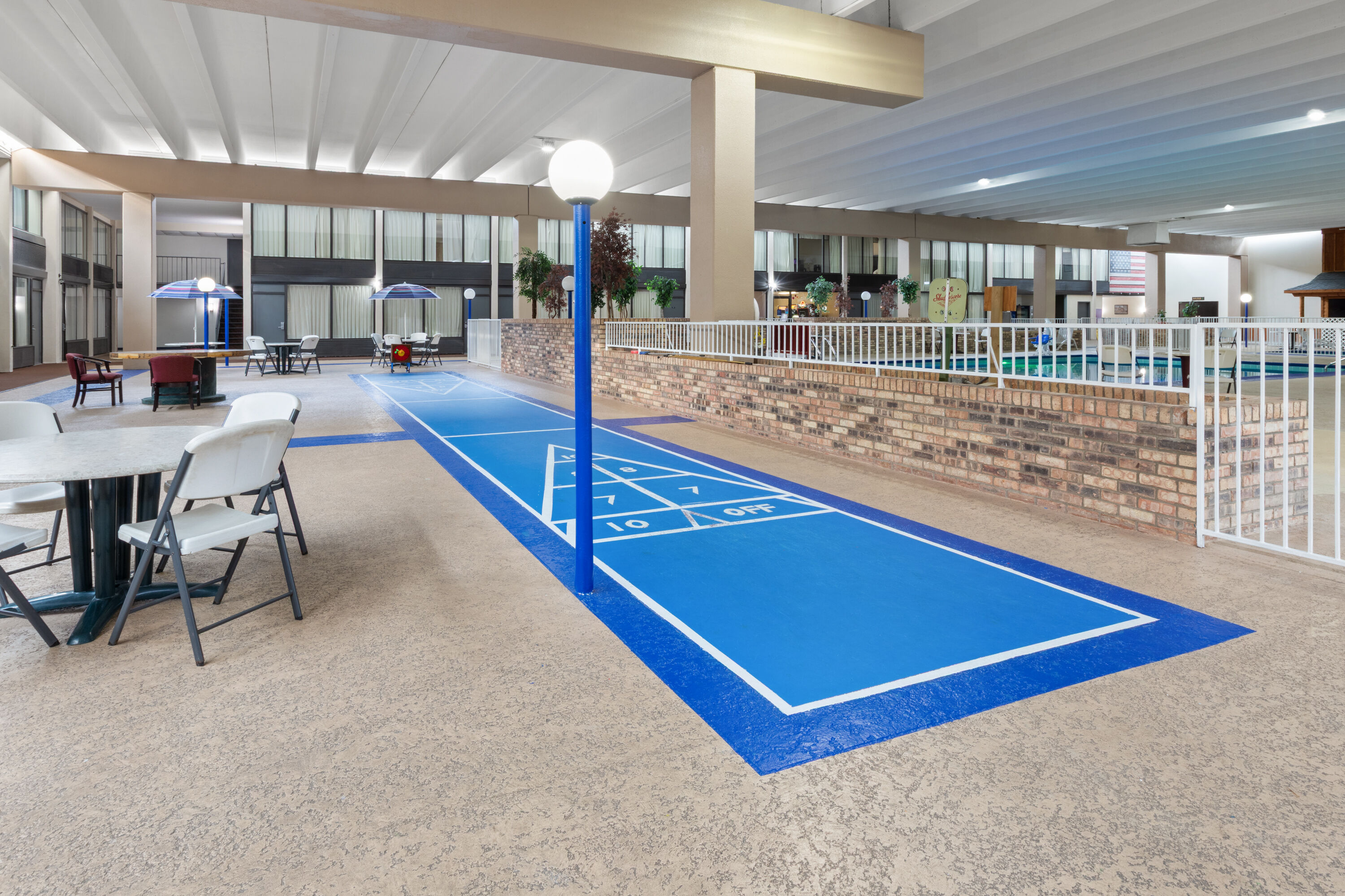Recreational facility at Ramada by Wyndham Grayling Hotel & Conference Center in Grayling, Michigan