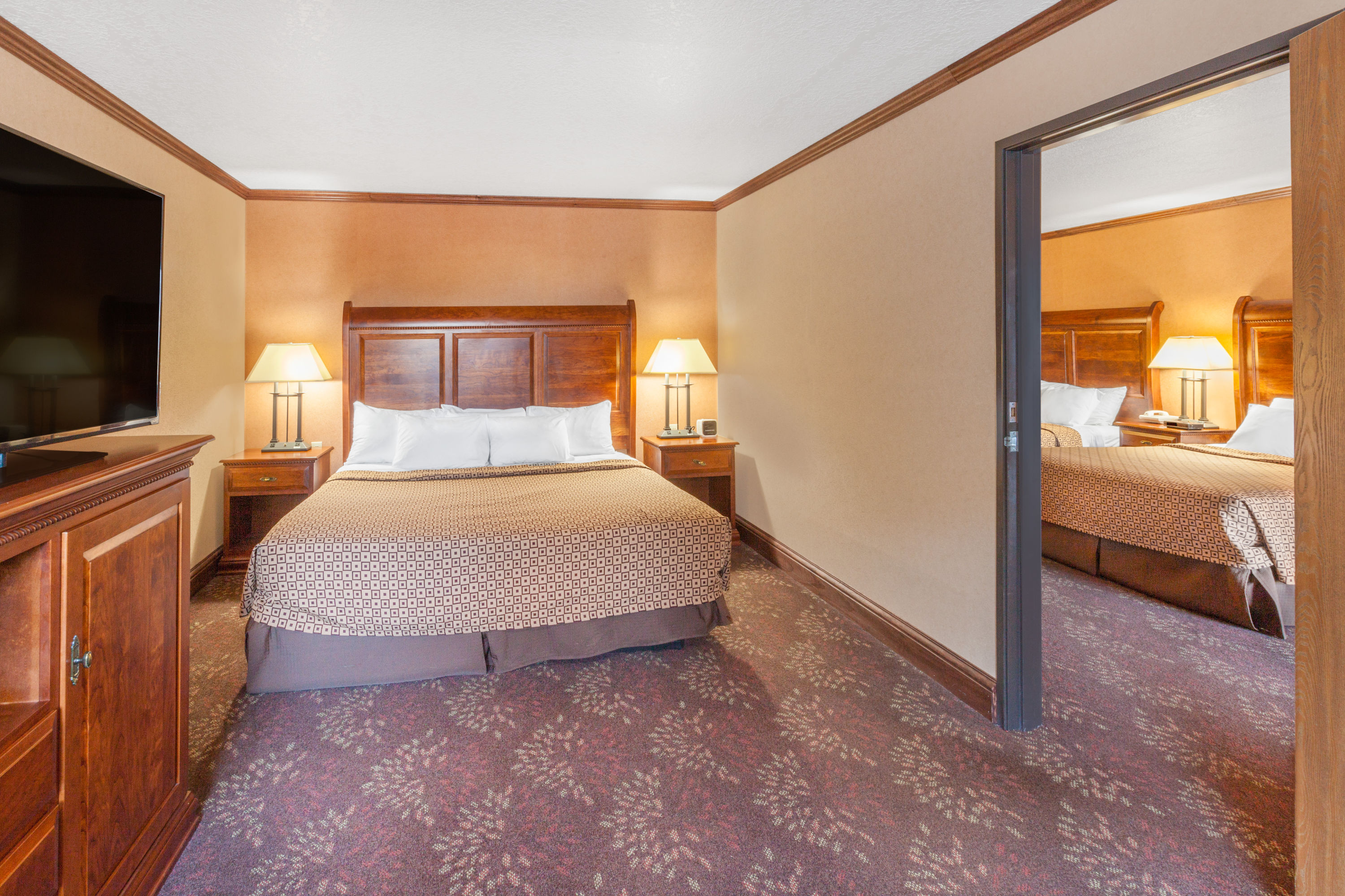 Ramada by Wyndham Mackinaw City Waterfront suite in Mackinaw City, Michigan
