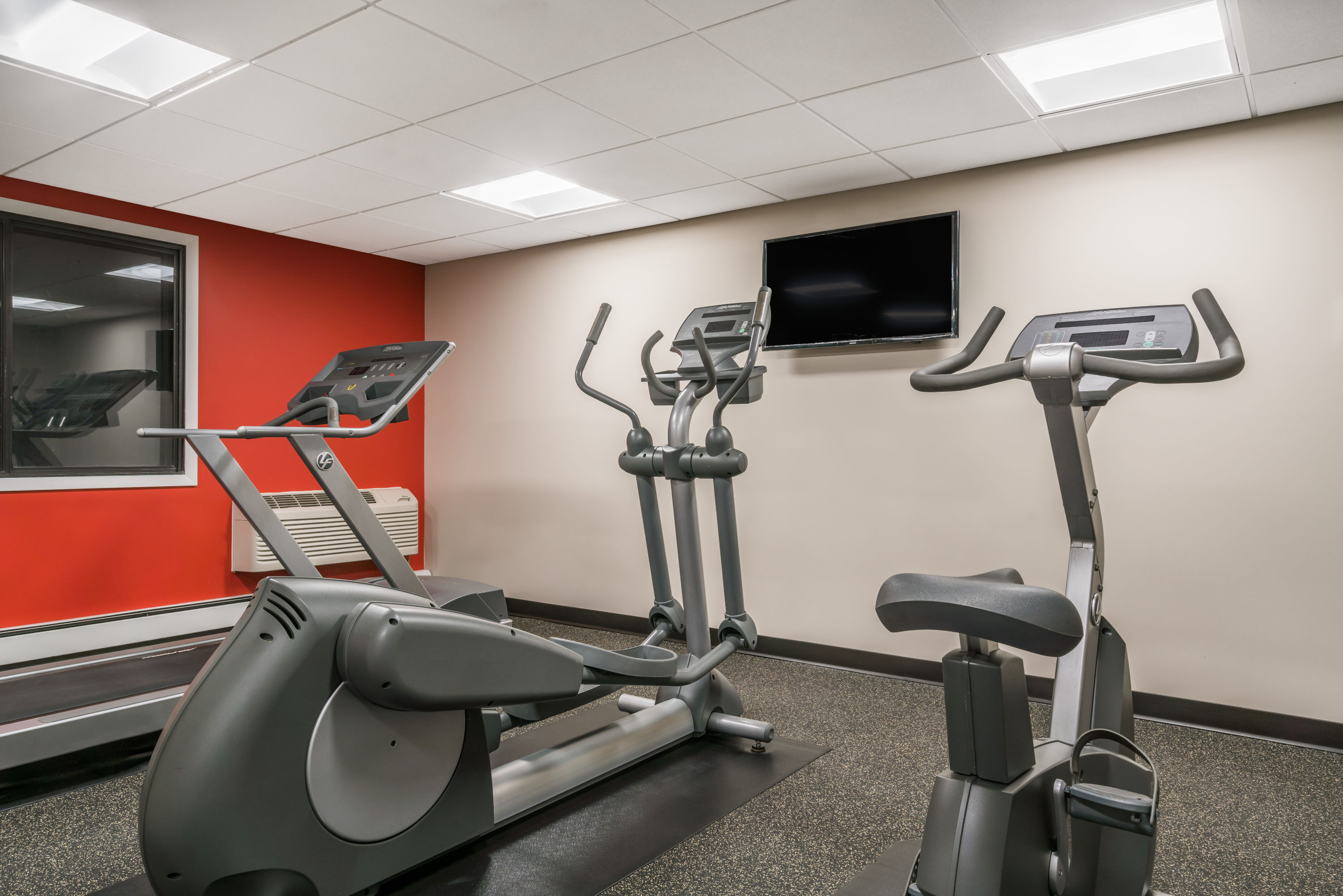 Fitness room at Ramada by Wyndham Minneapolis Golden Valley in Golden Valley, Minnesota