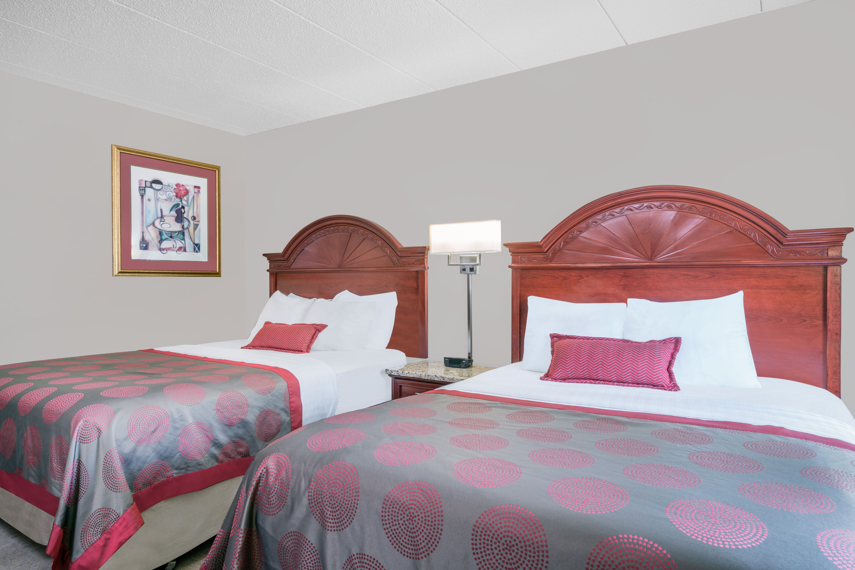 Guest room at the Ramada by Wyndham Minneapolis Golden Valley in Golden Valley, Minnesota