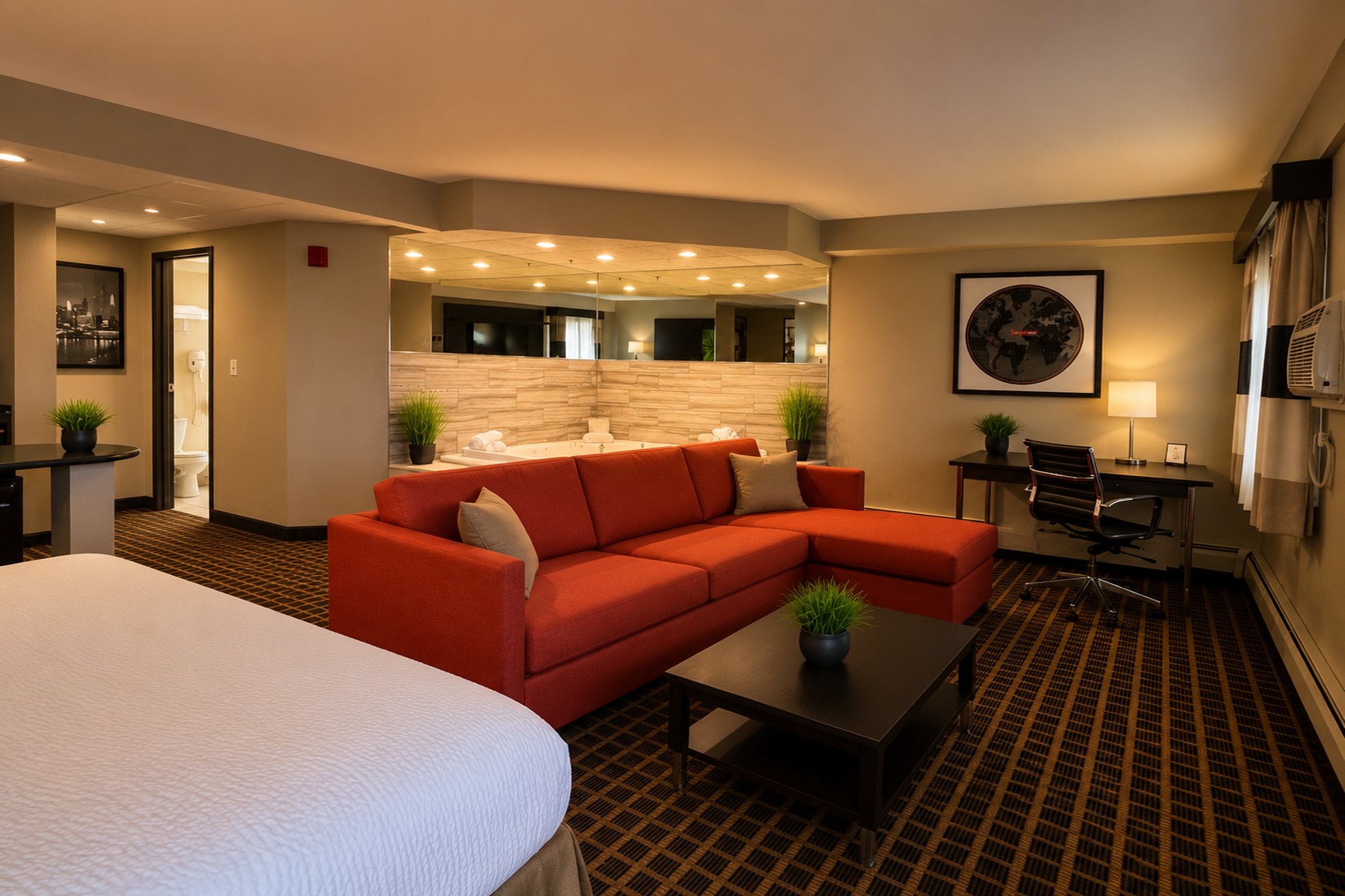 Ramada by Wyndham Minneapolis Golden Valley suite in Golden Valley, Minnesota