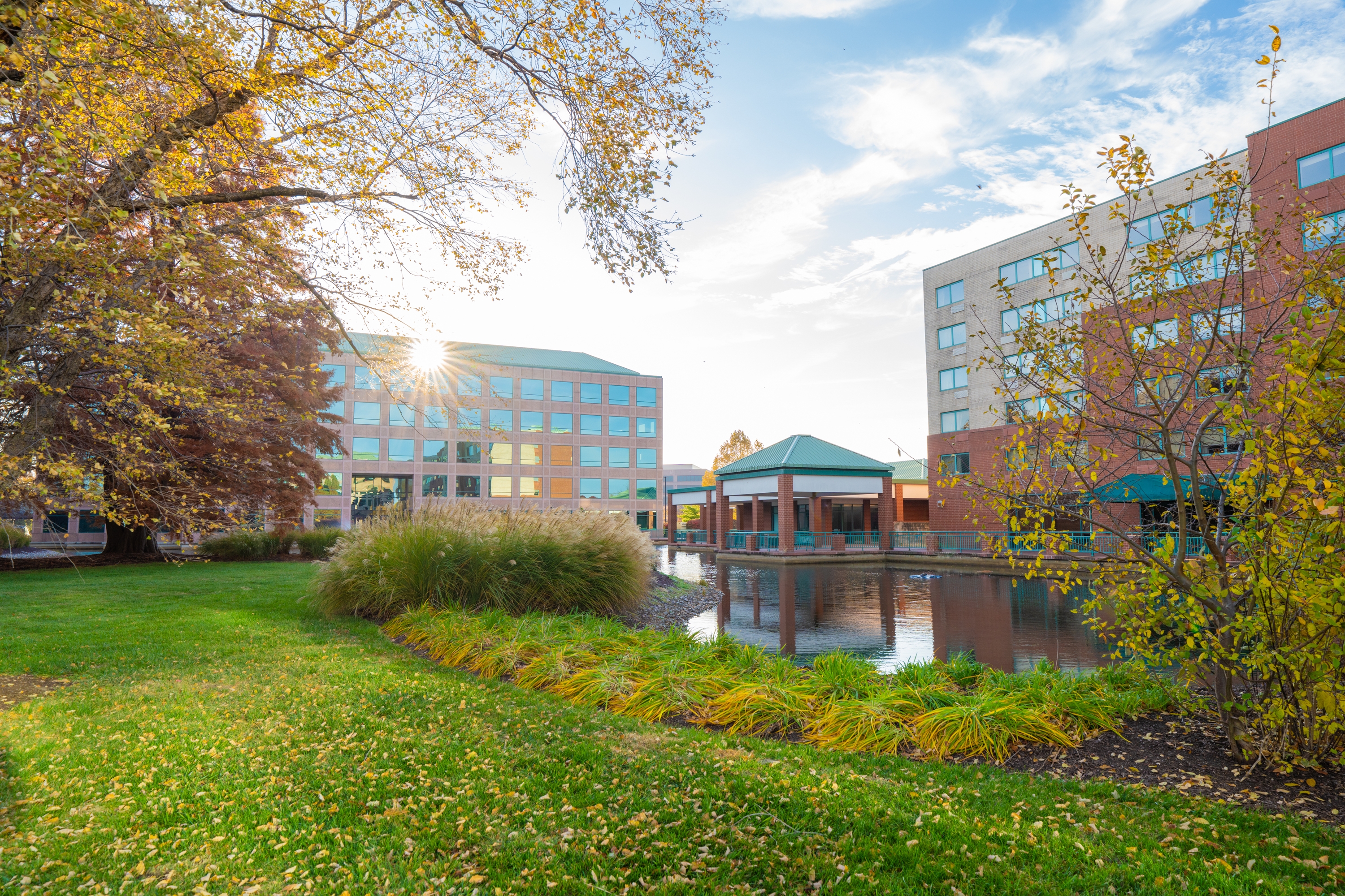Exterior of Elimwood Hotel, a Ramada by Wyndham hotel in Maryland Heights, Missouri