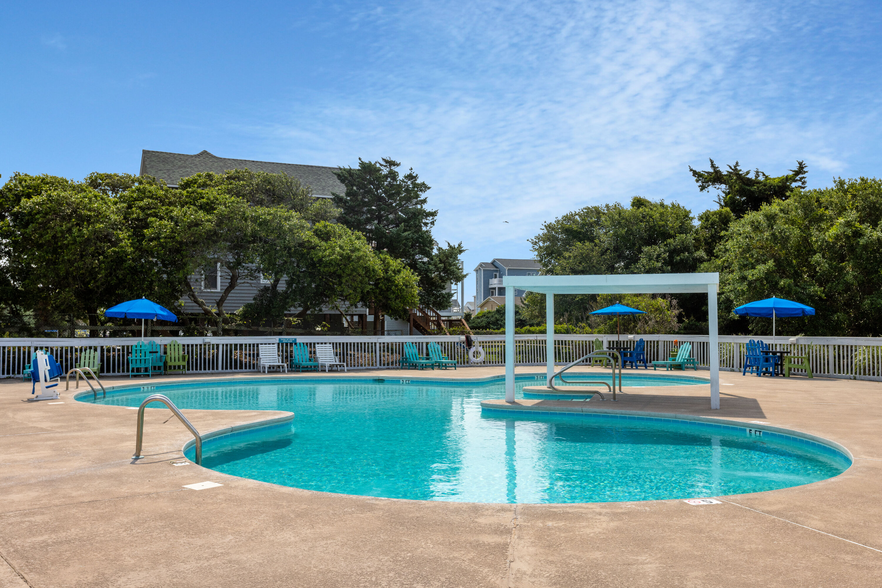 Pool at the Atlantic Beach Resort, a Ramada by Wyndham in Atlantic Beach, North Carolina