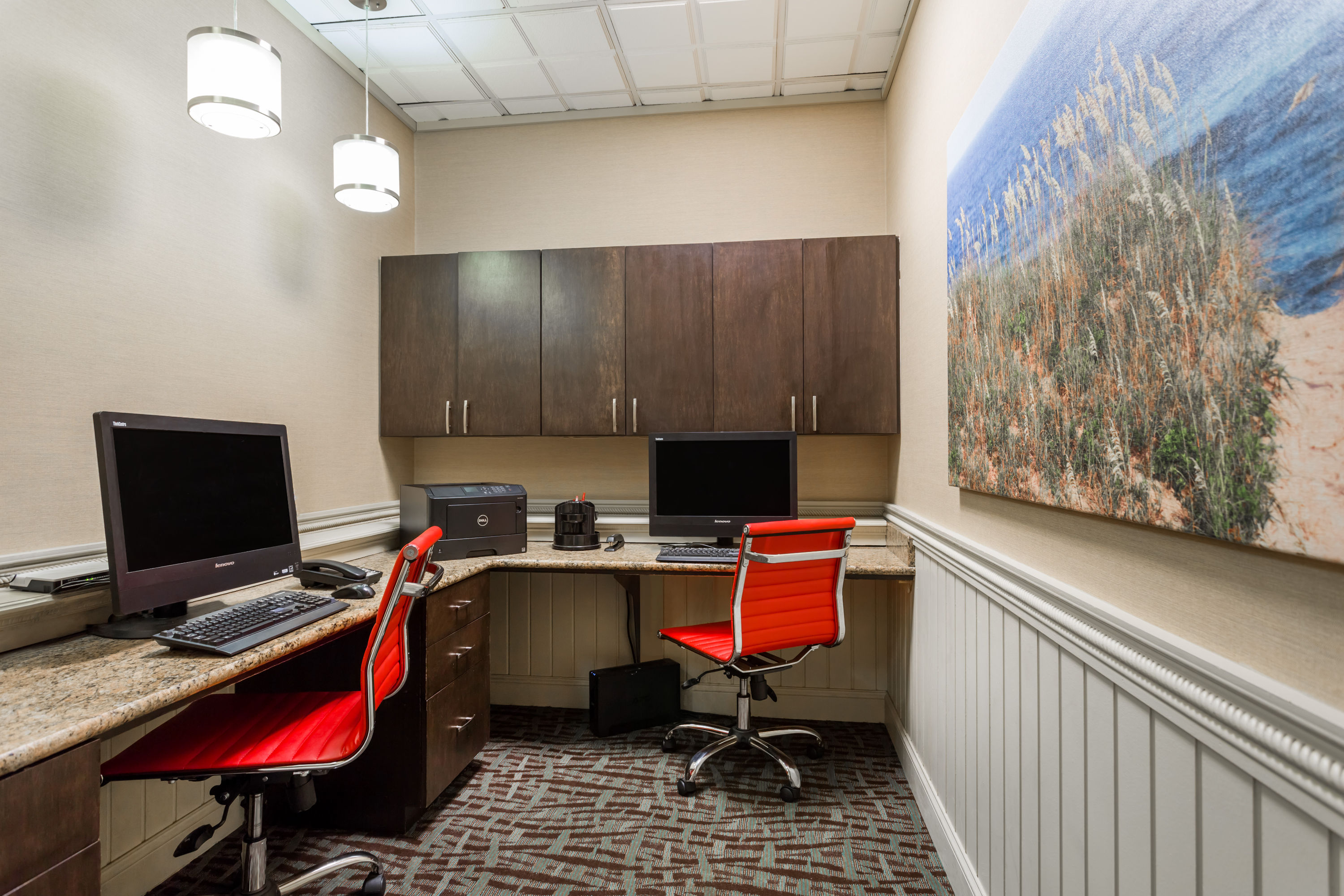 Ramada Plaza by Wyndham Nags Head Oceanfront business center in Kill Devil Hills, North Carolina