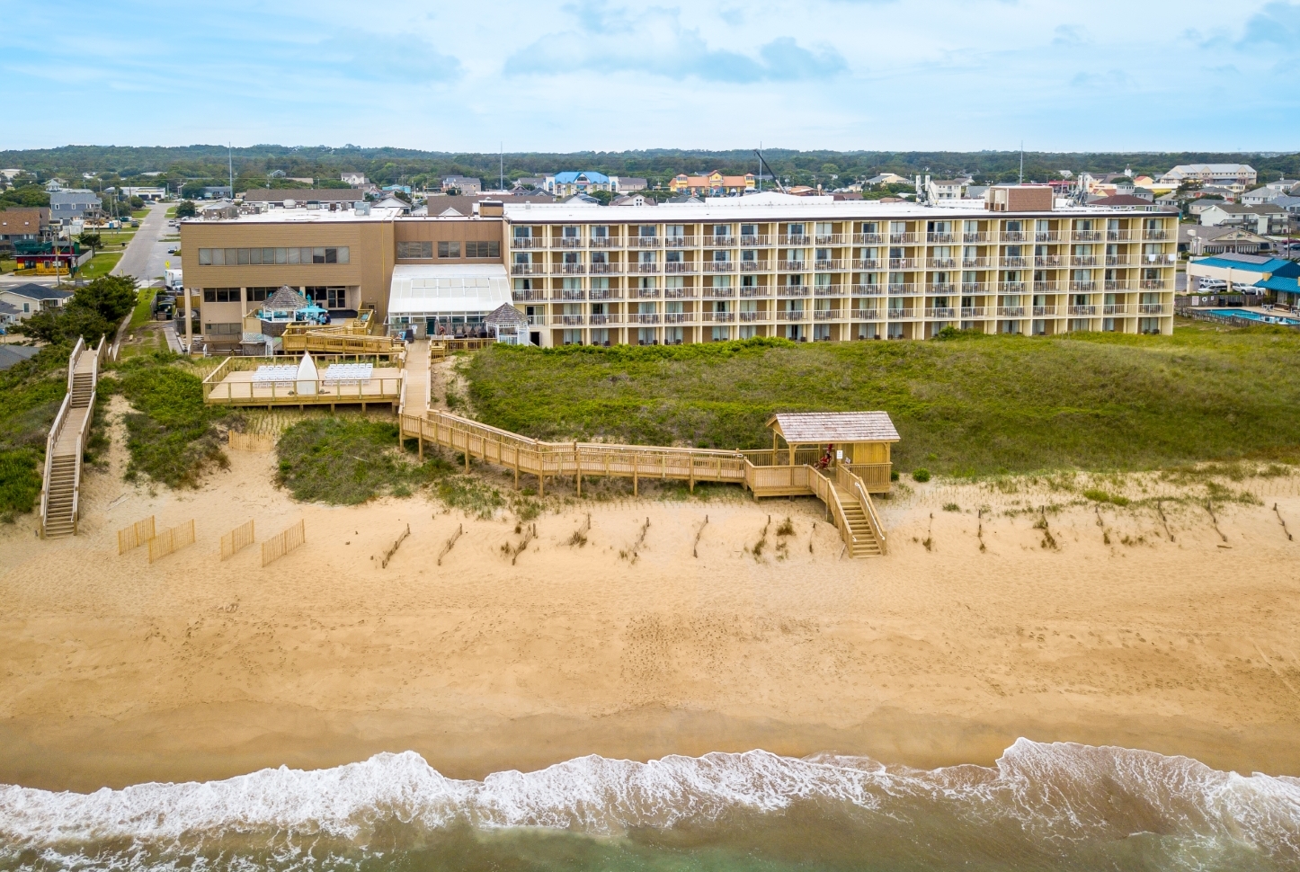 Beach near Ramada Plaza by Wyndham Nags Head Oceanfront in Kill Devil Hills, North Carolina