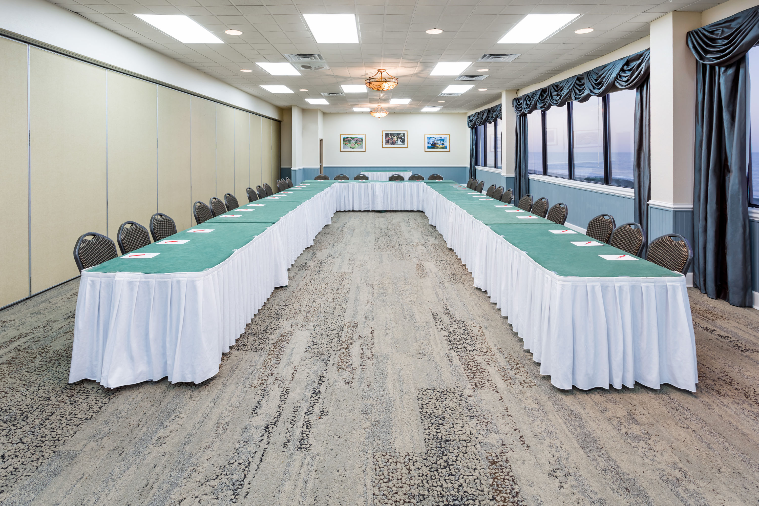 Meeting room at Ramada Plaza by Wyndham Nags Head Oceanfront in Kill Devil Hills, North Carolina