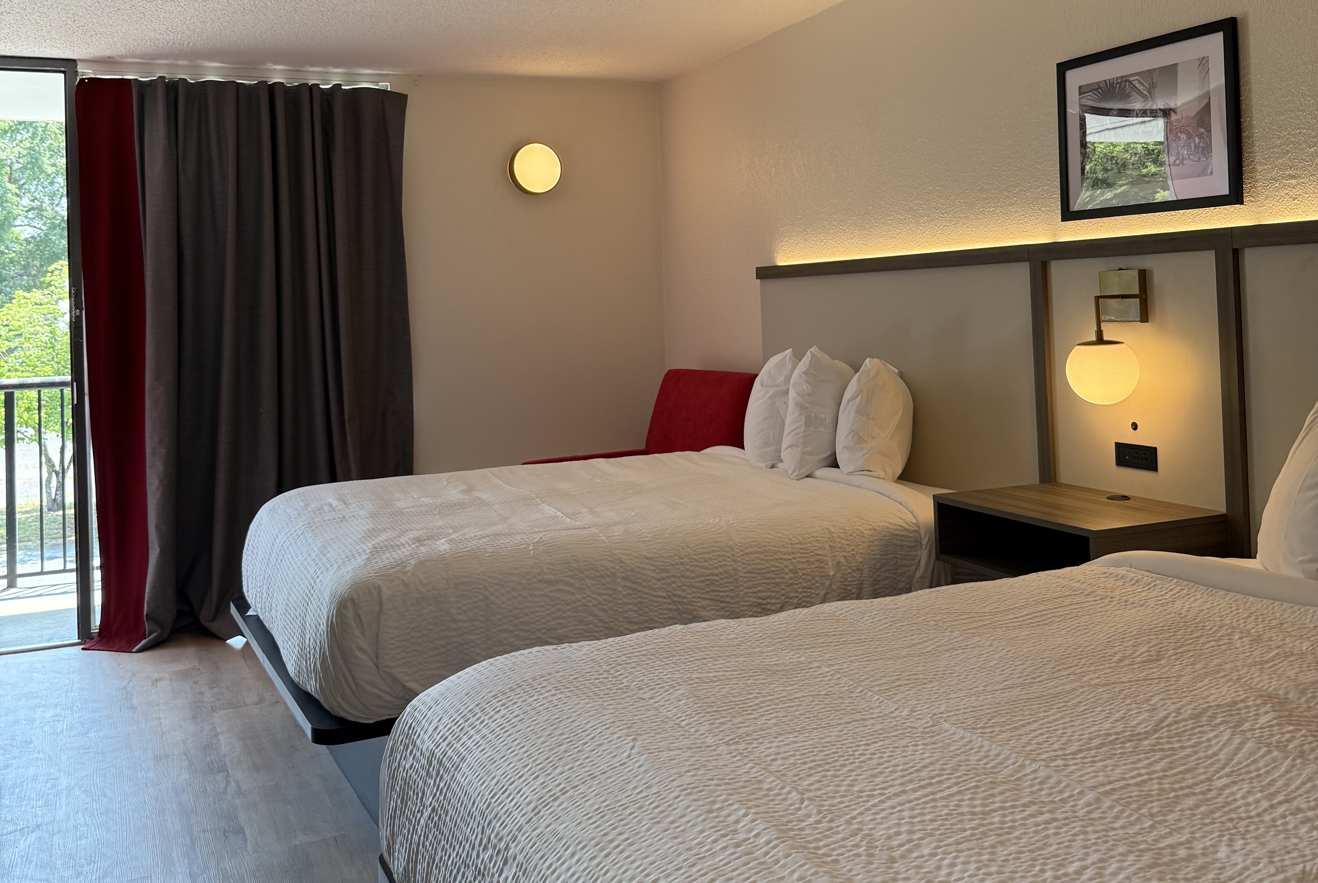 Guest room at the Ramada by Wyndham Lumberton NC North in Lumberton, North Carolina